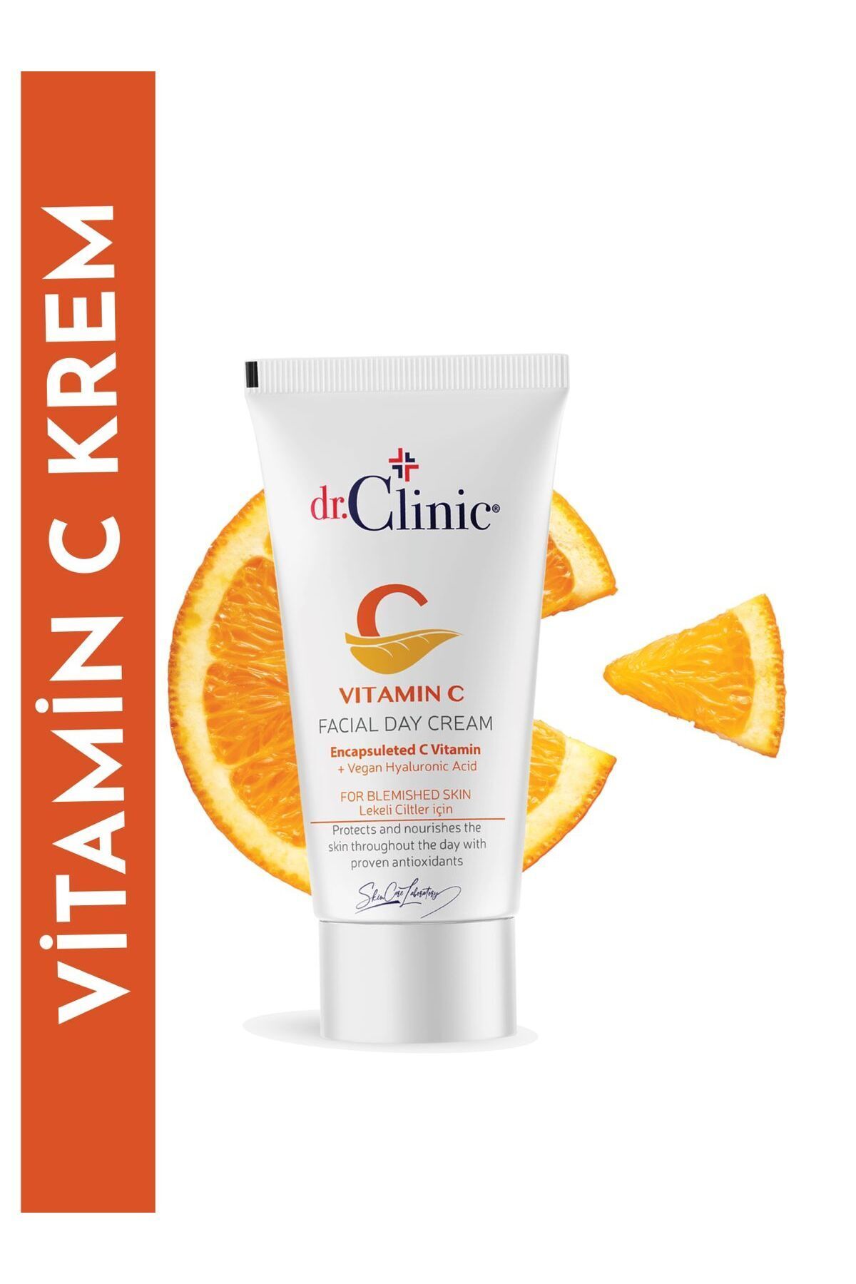 کرم صورت ویتامین C دکتر کلینیک 50 میلی لیتر مناسب برای مراقبت روزانه و شبانه Dr. Clinic