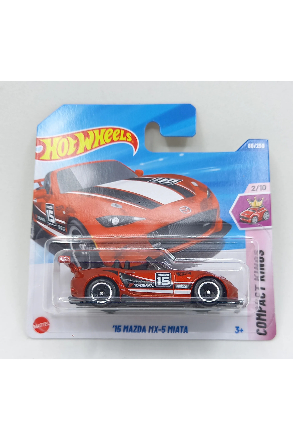 ماشین اسباب بازی HOTWHEELS '15 MAZDA MX 5 MIATA 2025 هات ویلز اورجینال HOT WHEELS