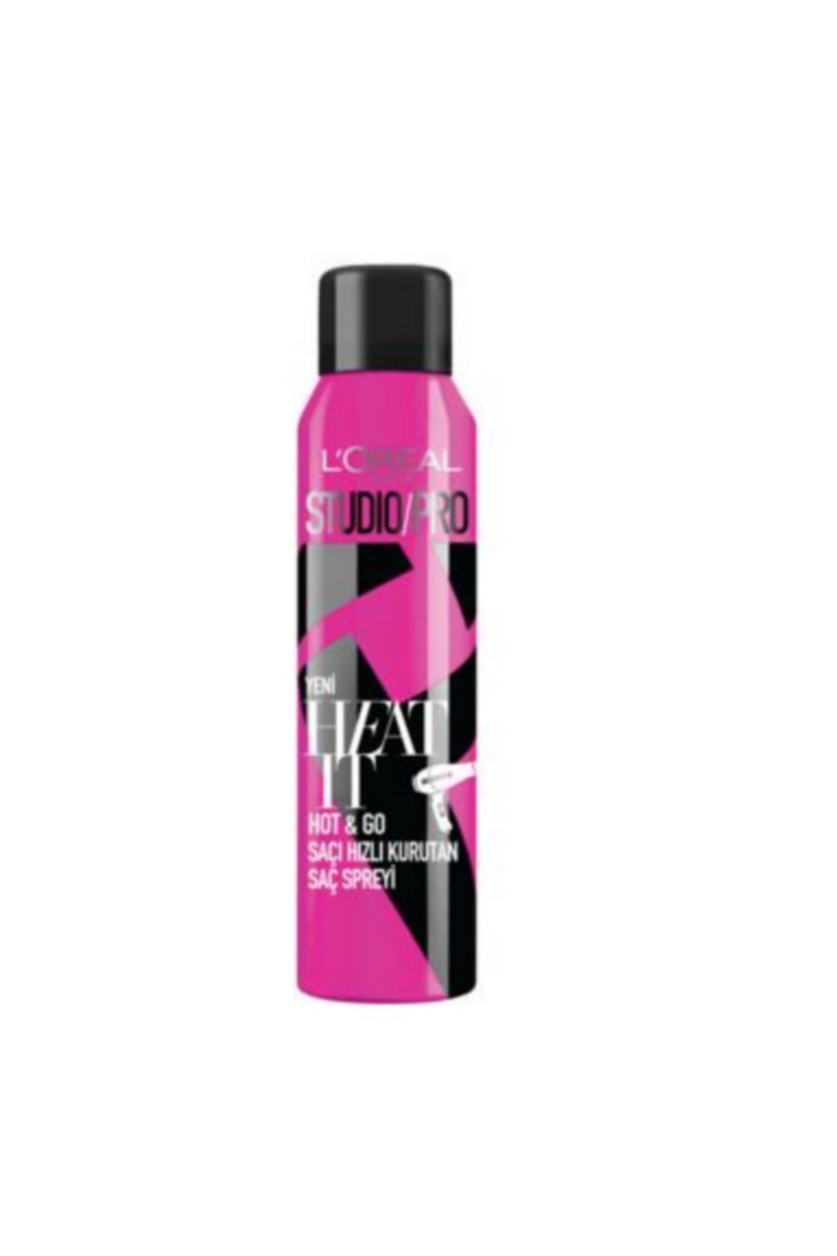 اسپری مو LOREAL PARIS STUDIO PRO HOT AND GO FAST BLOW DRYER SPRAY 150ML L'Oreal Paris