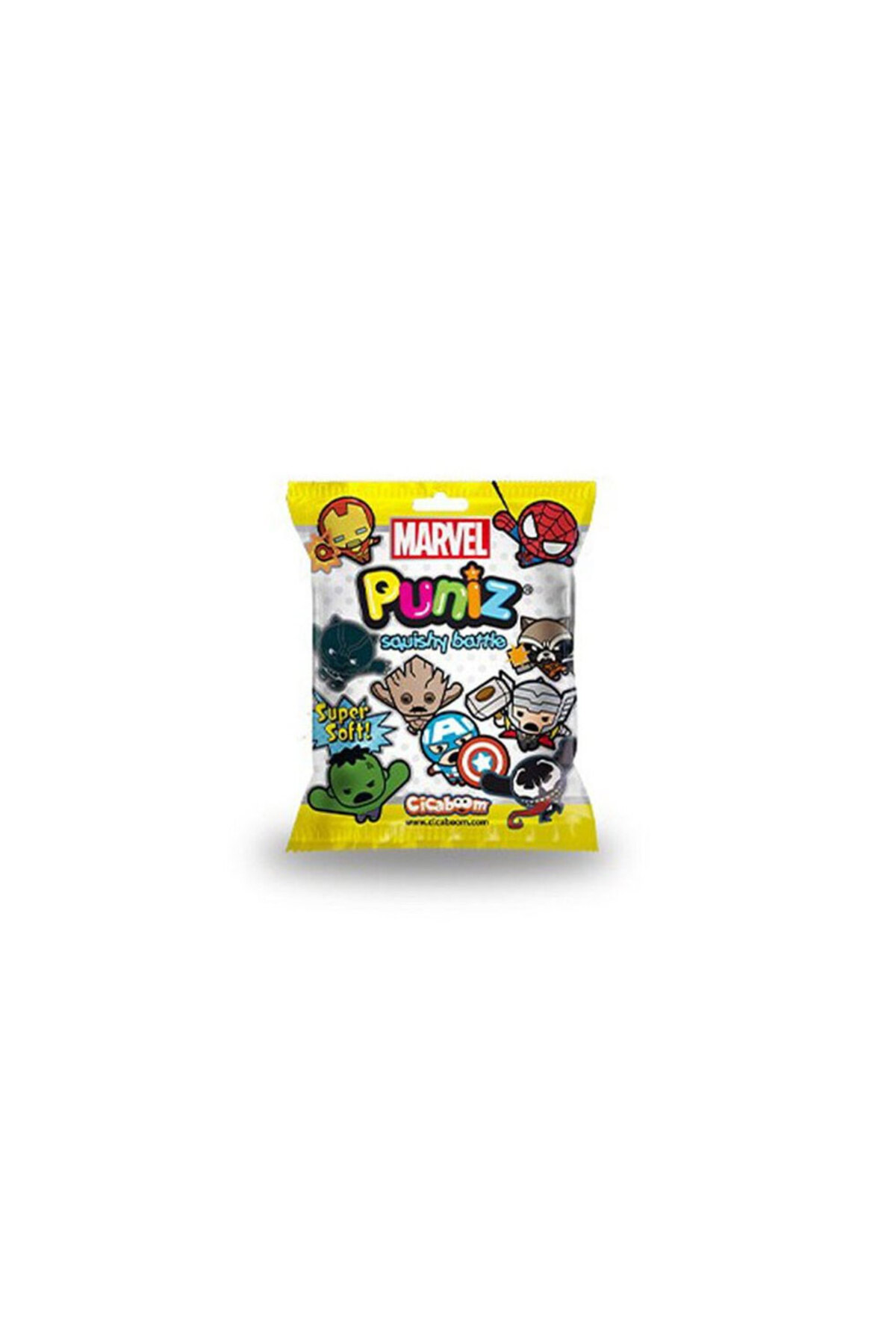 اسباب بازی های فیگور دیگر PUNIZ SQUISHY BATTLE 2024258001 اورجینال MARVEL