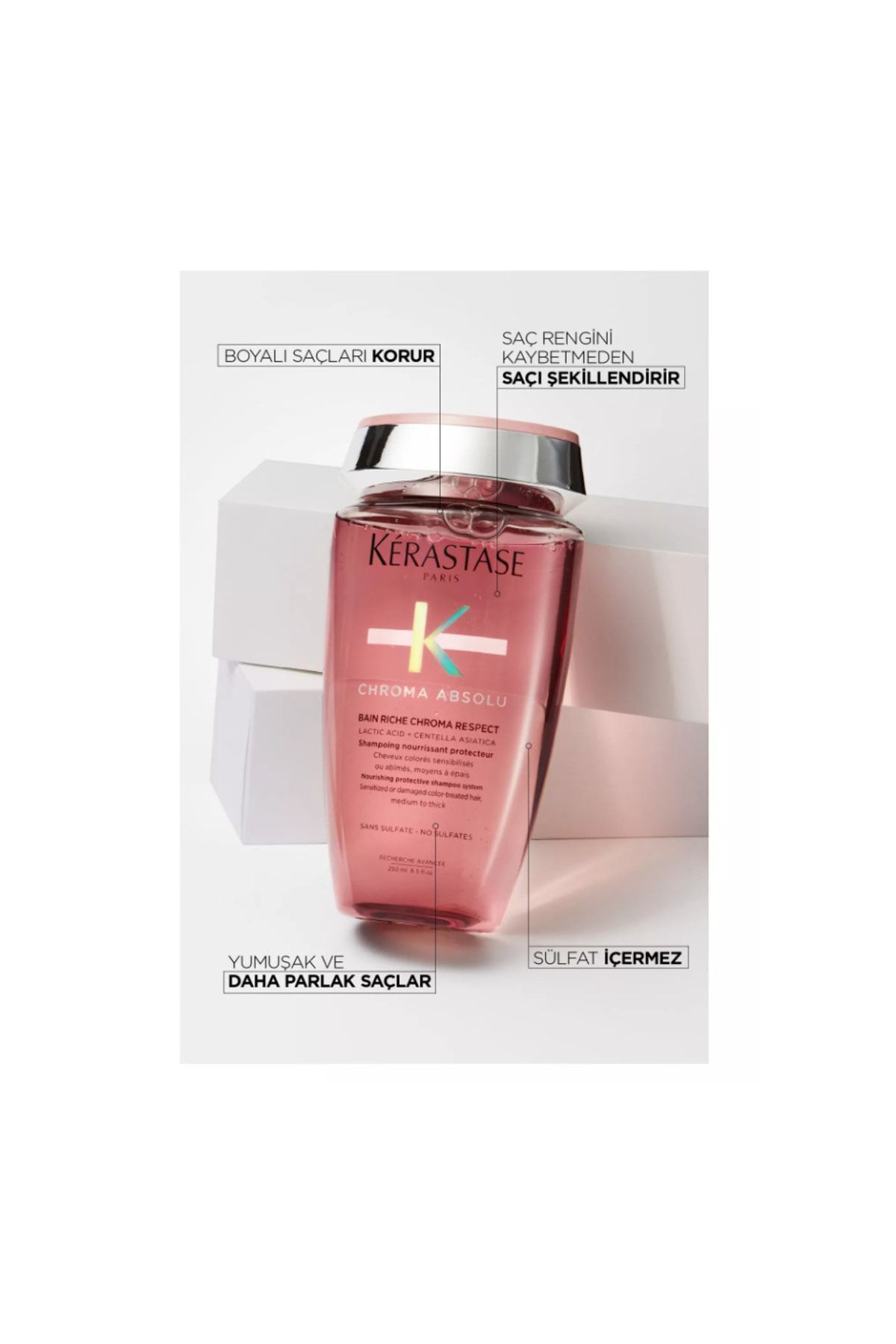 شامپو رنگی محافظ CHROMA SABSOLU BAUGE RICHE 250 میلی لیتر کراستاس Kerastase