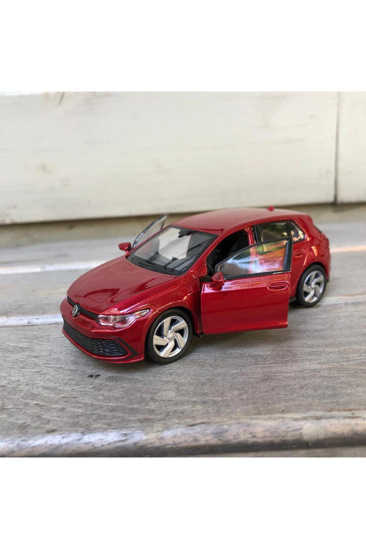 مدل خودرو WELLY VOLKSWAGEN GOLF 8 GTI DIECAST METAL CAR MODEL TOY PULL DROP 12 سانتی متر اورجینال scntoys