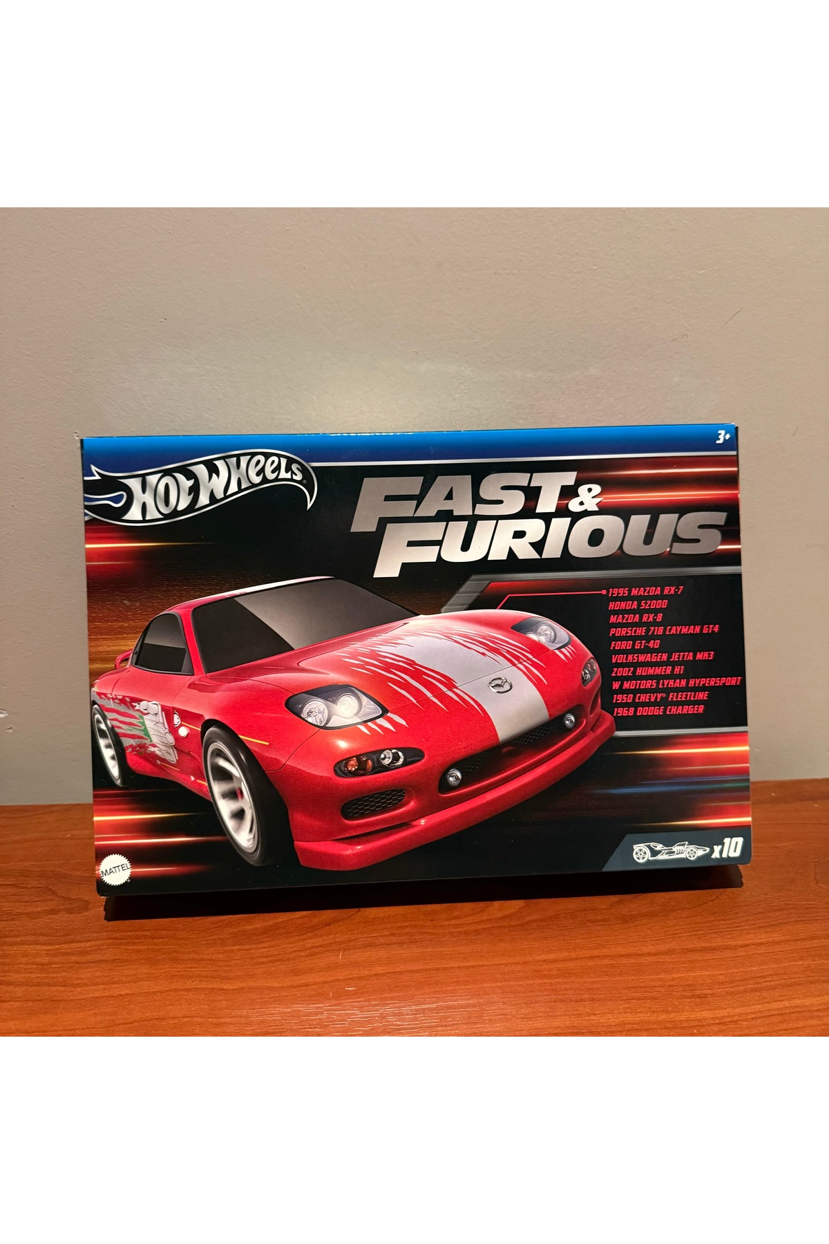 ماشین اسباب بازی مجموعه سریع و خشمگین MAZDA RX 7 هات ویلز اورجینال HOT WHEELS