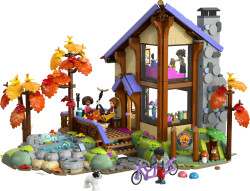 مجموعه ساختنی کلبه جنگلی پاییزی شگفت‌انگیز لگو LEGO فرندز Friends مدل 42705، ۱۲۲۹ قطعه، حداقل سن ۹ سال