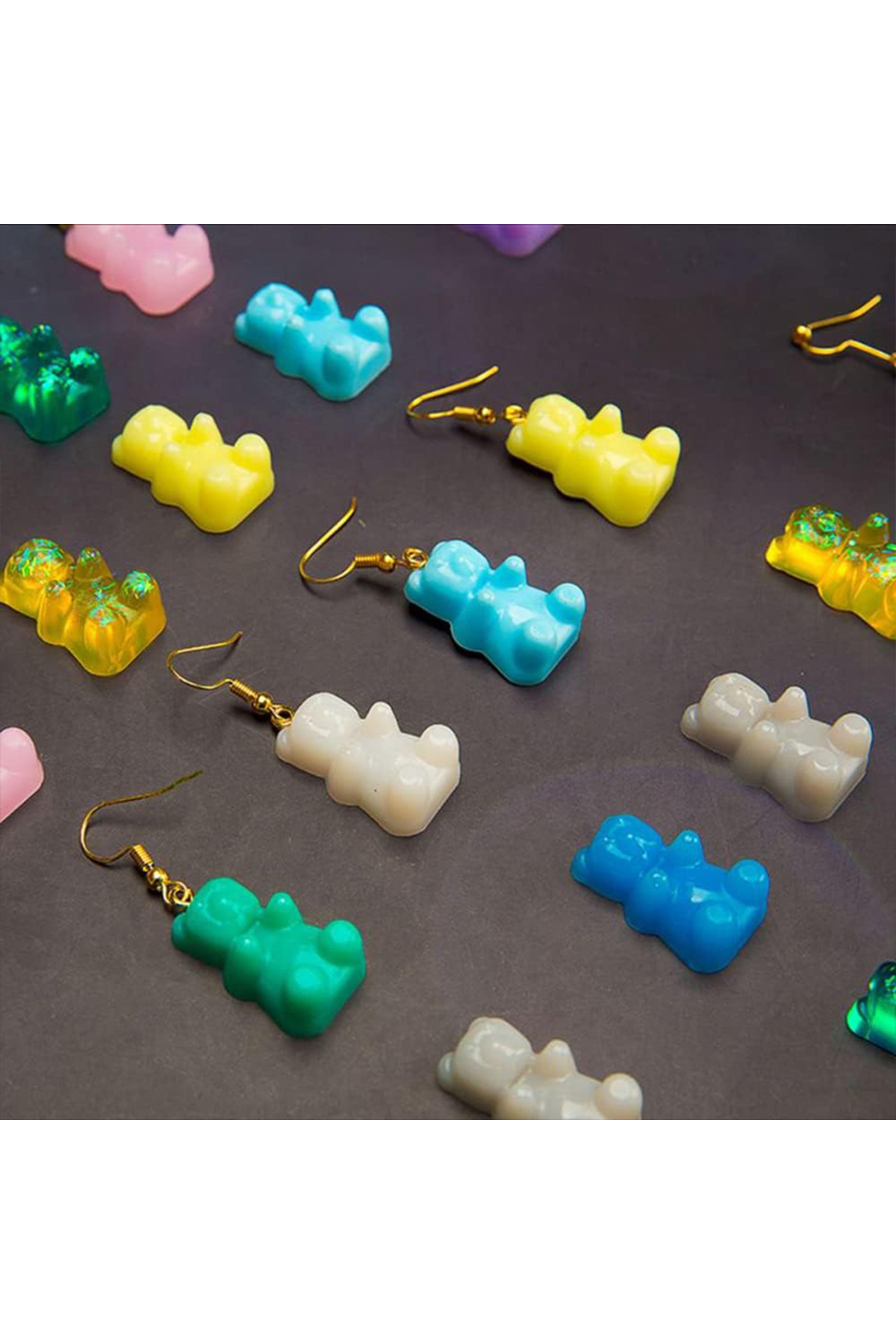 مدل خودرو قالب ژله ای چندگانه اپوکسی سیلیکونی HARIBO 1.8X1CM از ترکیه Getshopmini