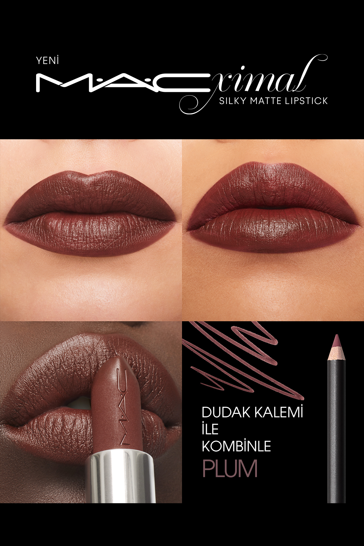 رژ لب جامد مات آنتیک ولوت ANTIQUE VELVET حجم 3 میل مک MAC