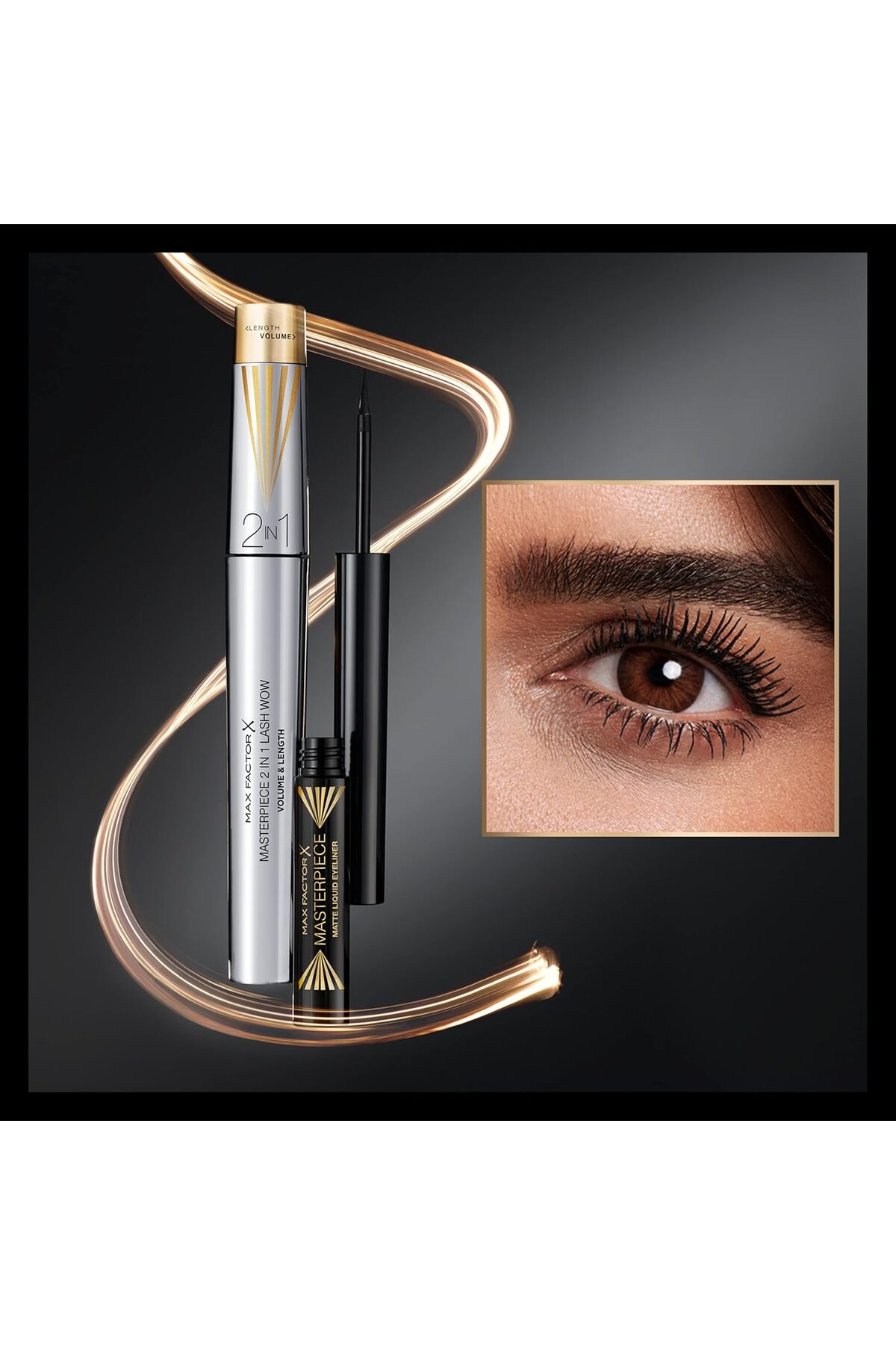 خط چشم شاهکار مایع مات 01 سیاه 1.7ML Max Factor