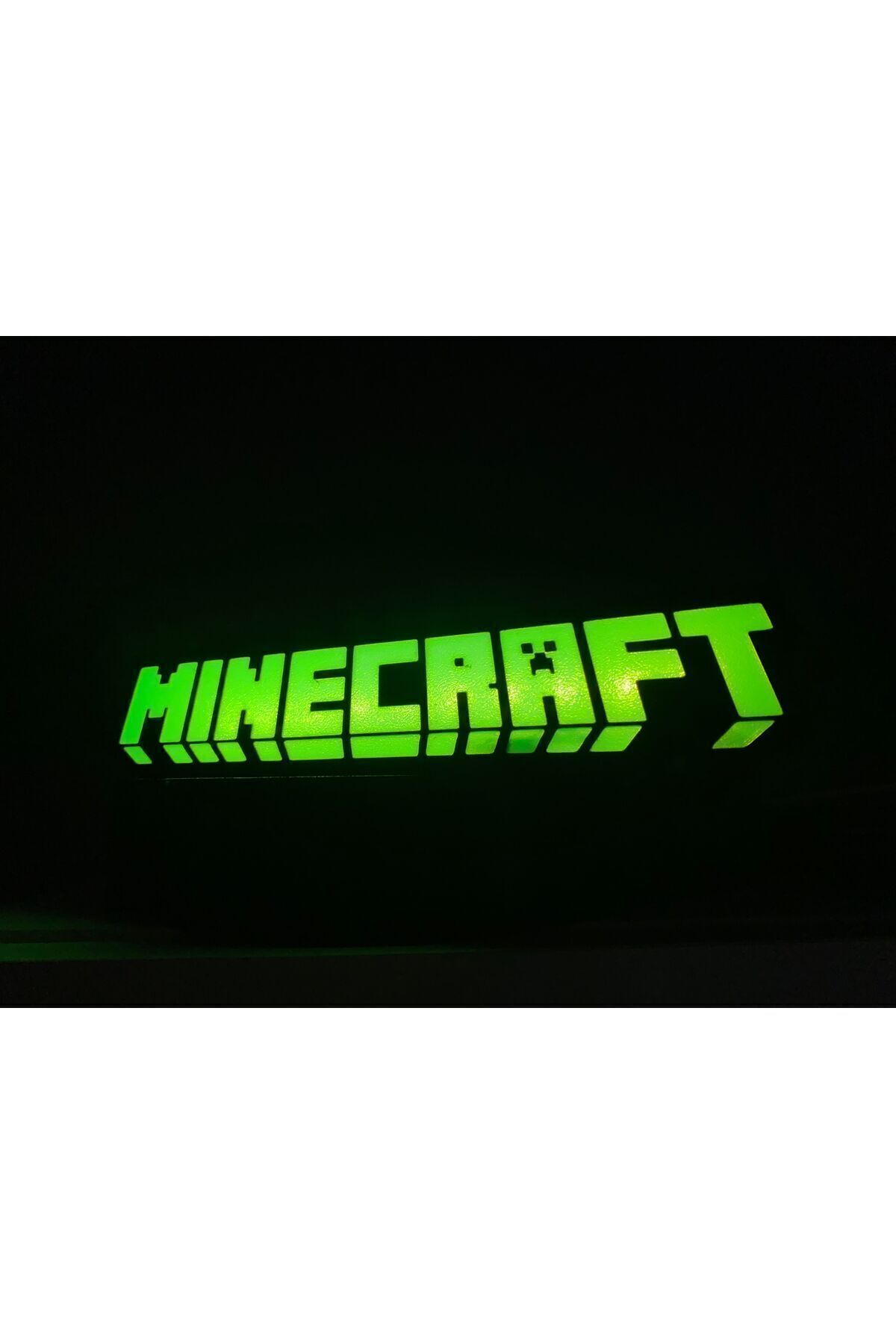 چراغ رومیزی و خواب لایت باکس LED سبز MINECRAFT گزینه نورپردازی شیک زیبا HALL BREATHE