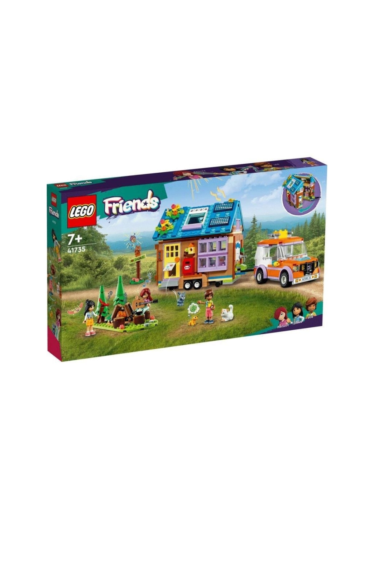 ست بازی 41735 دوستان خانه کوچک موبایل 785 قطعه +7 سن لگو اورجینال LEGO