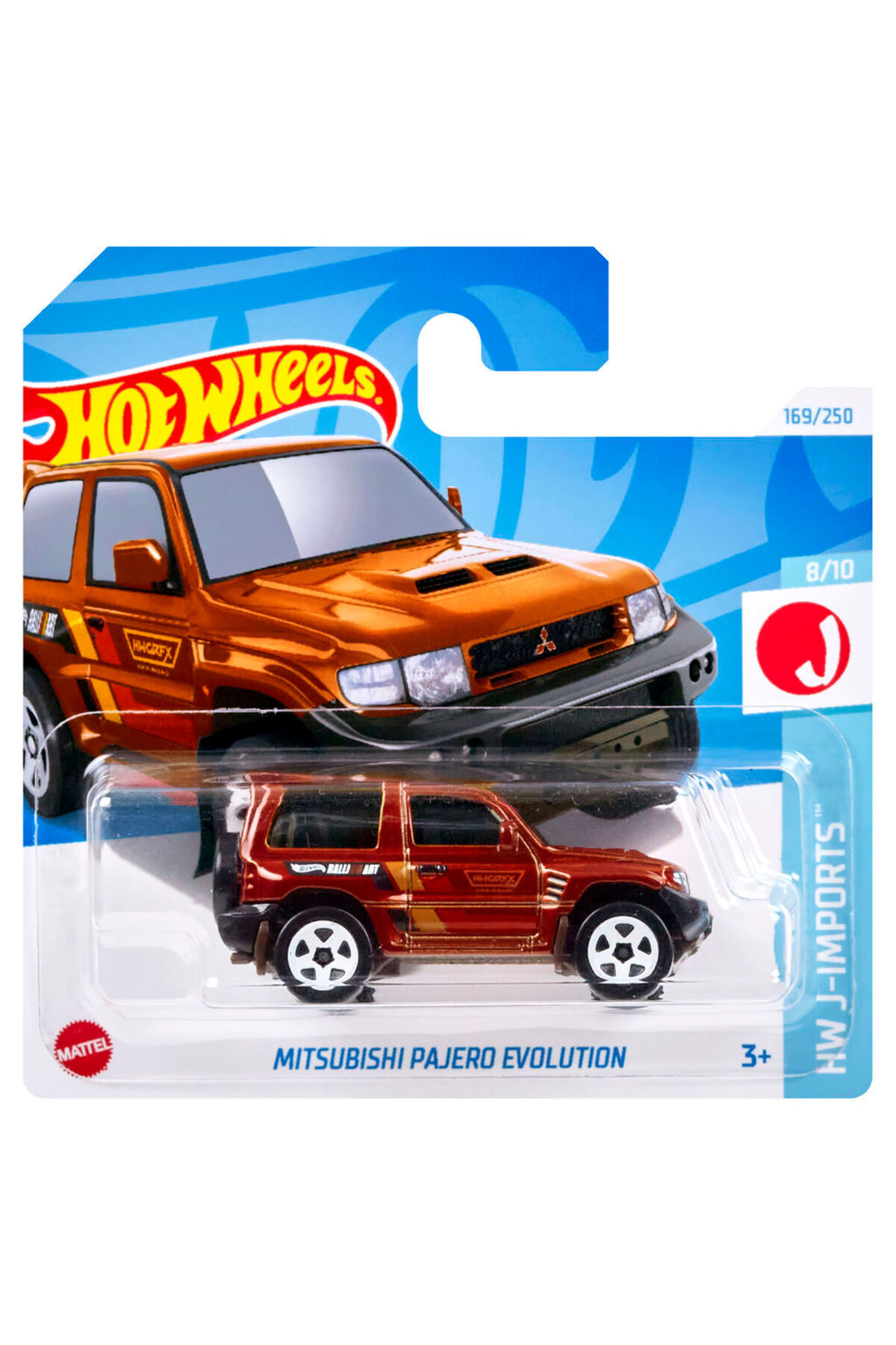 ماشین اسباب بازی های تک میتسوبیشی پاجرو اوولوشن HTC45 از ترکیه HOT WHEELS