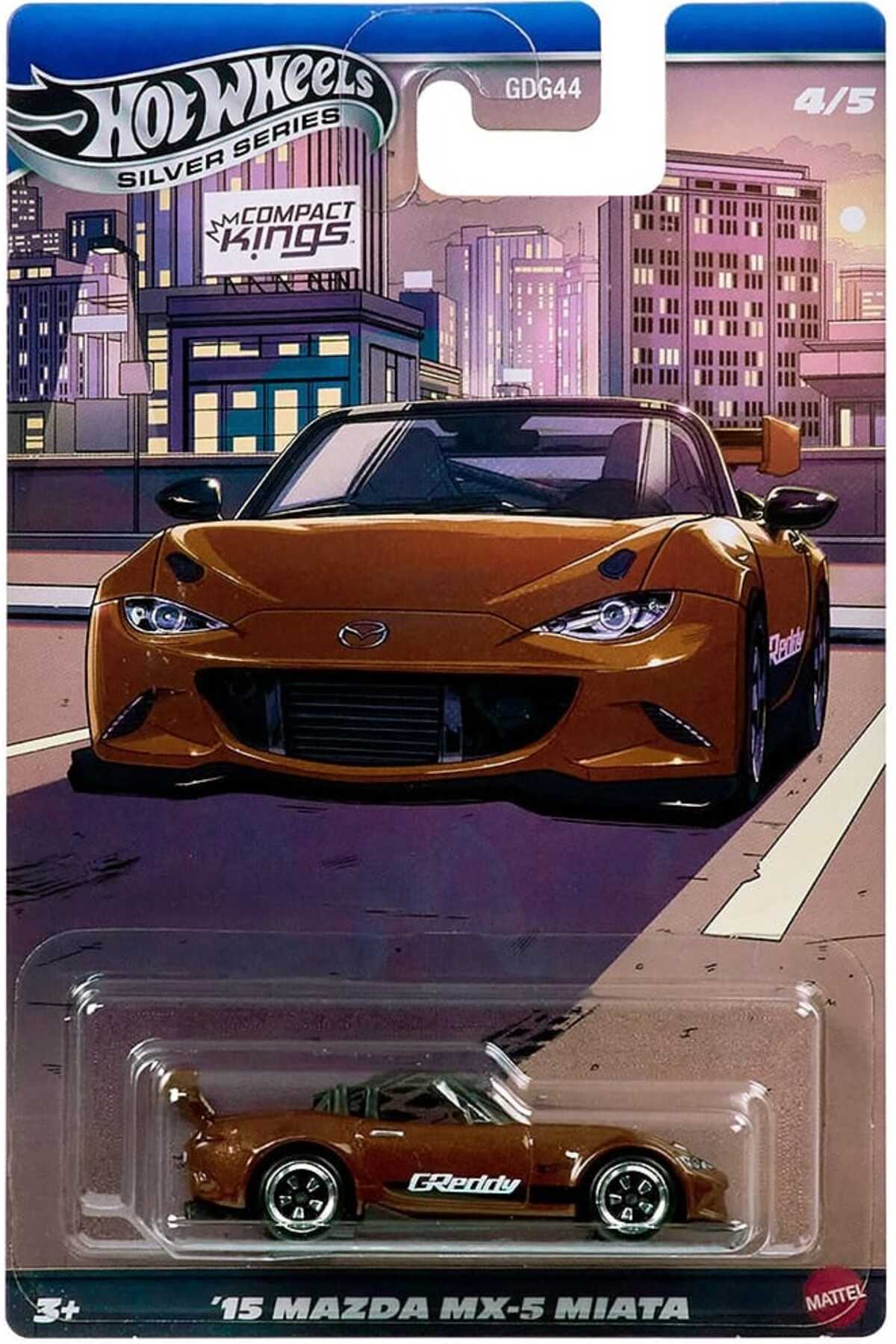 مدل خودرو COMPACT KINGS '15 MAZDA MX 5 MIATA GDG44 JKX56 از ترکیه HOT WHEELS
