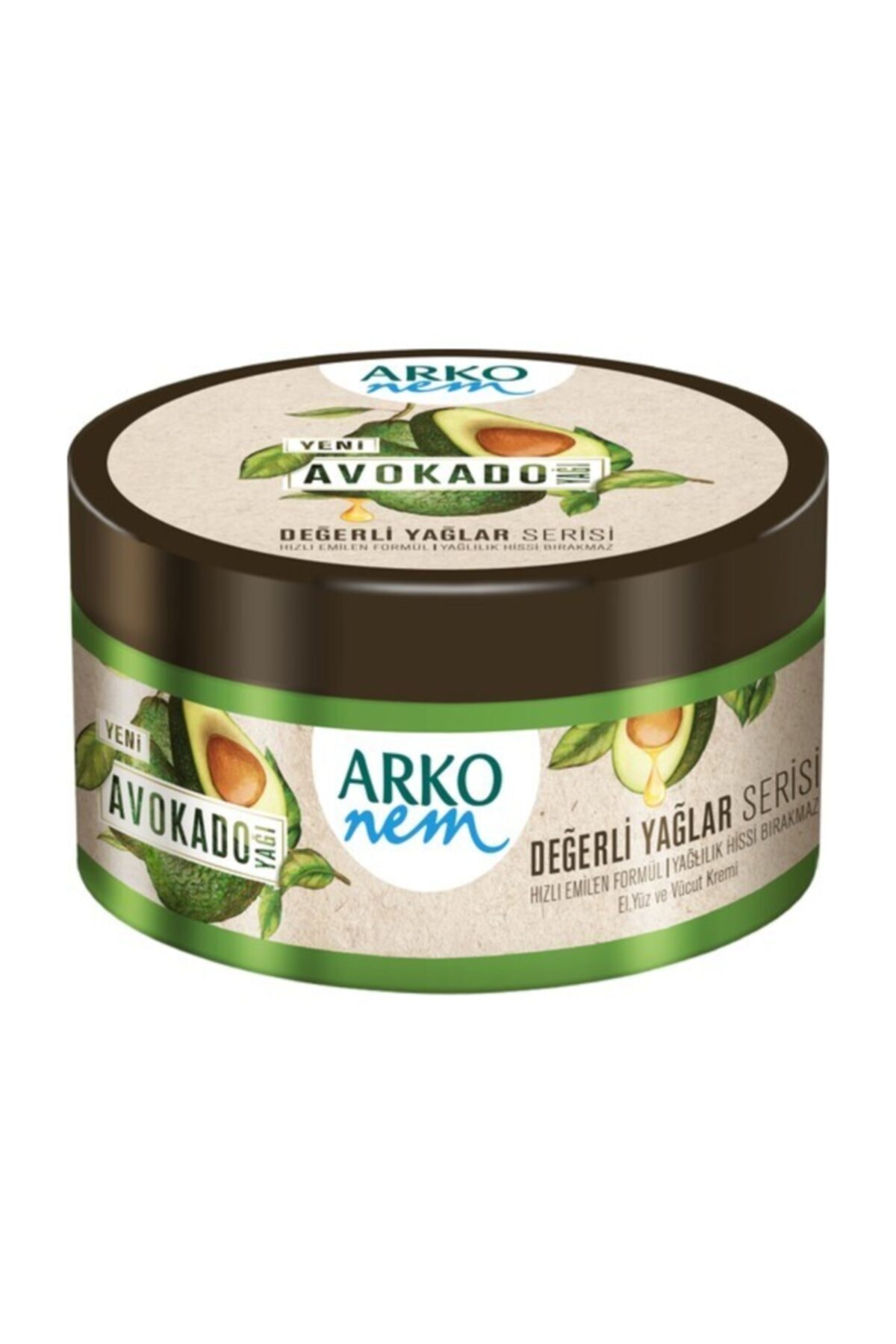 کرم بدن روغن های گرانبها آووکادو 250 میل Arko
