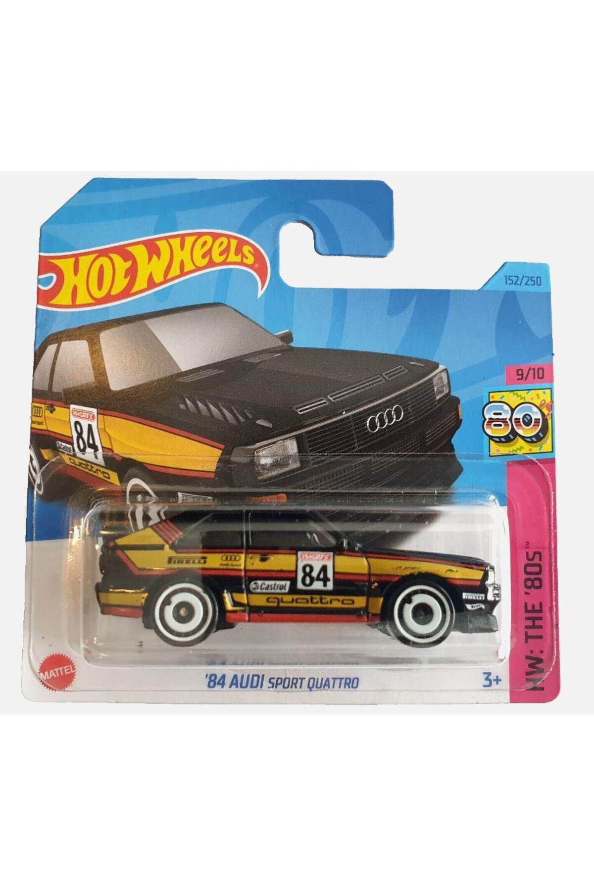 مدل خودرو 84 آئودی اسپرت کواترو HW: ماشین 80S 9 10 152 250 از ترکیه HOT WHEELS