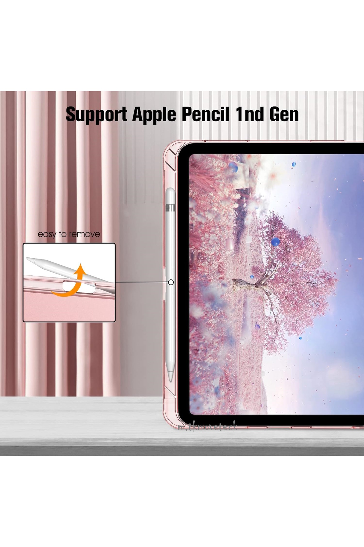 کاور تبلت IPAD 11TH GENERATION A16 11INCH 10TH 10.9INCH CASE FLIP COVER قاب کامپیوتر با محفظه قلم m.tk moveteck