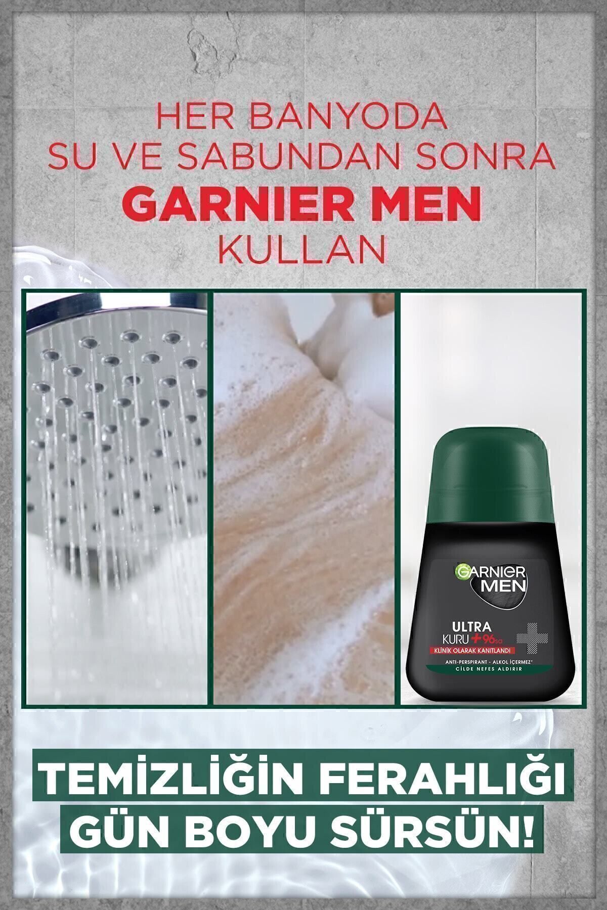 Garnier ضدعرق رول آن مردانه حجم 50 میلی لیتر گارنیه