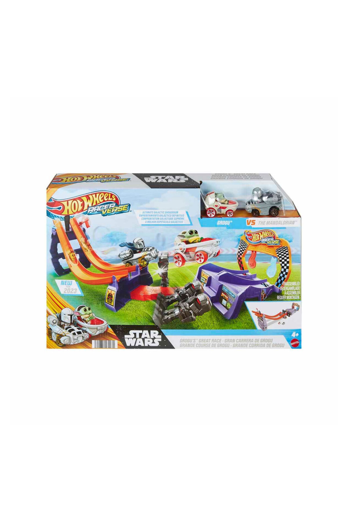 ماشین اسباب بازی RACERVERSE STAR WARS RUNWAY مجموعه HPL32 هات ویلز اورجینال HOT WHEELS