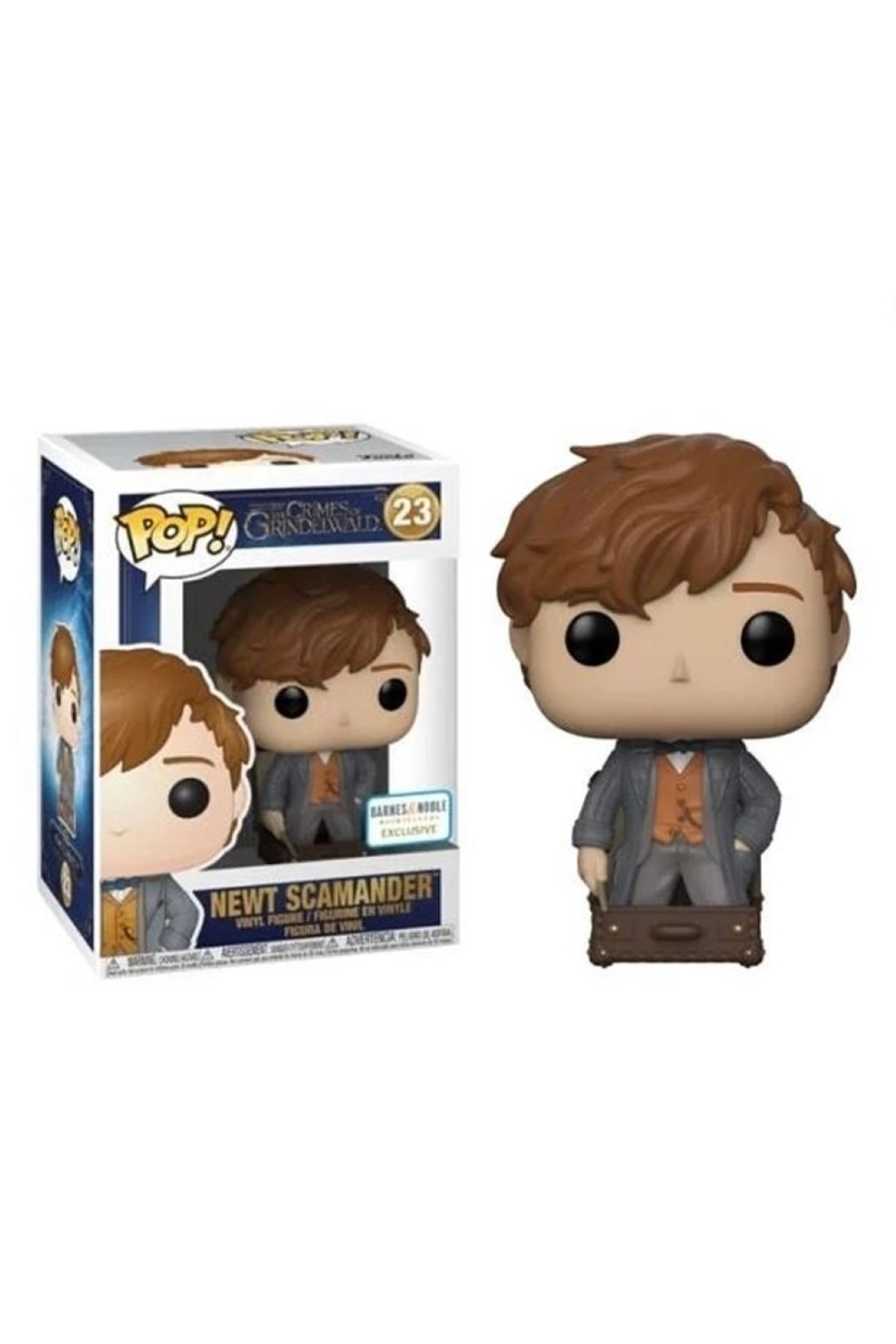 فیگور FUNKO POP! FANTASTIC BEASTS NEWT SCAMANDER 23 BARNES AND NOBLE وینیل انحصاری MASKOETİCARET