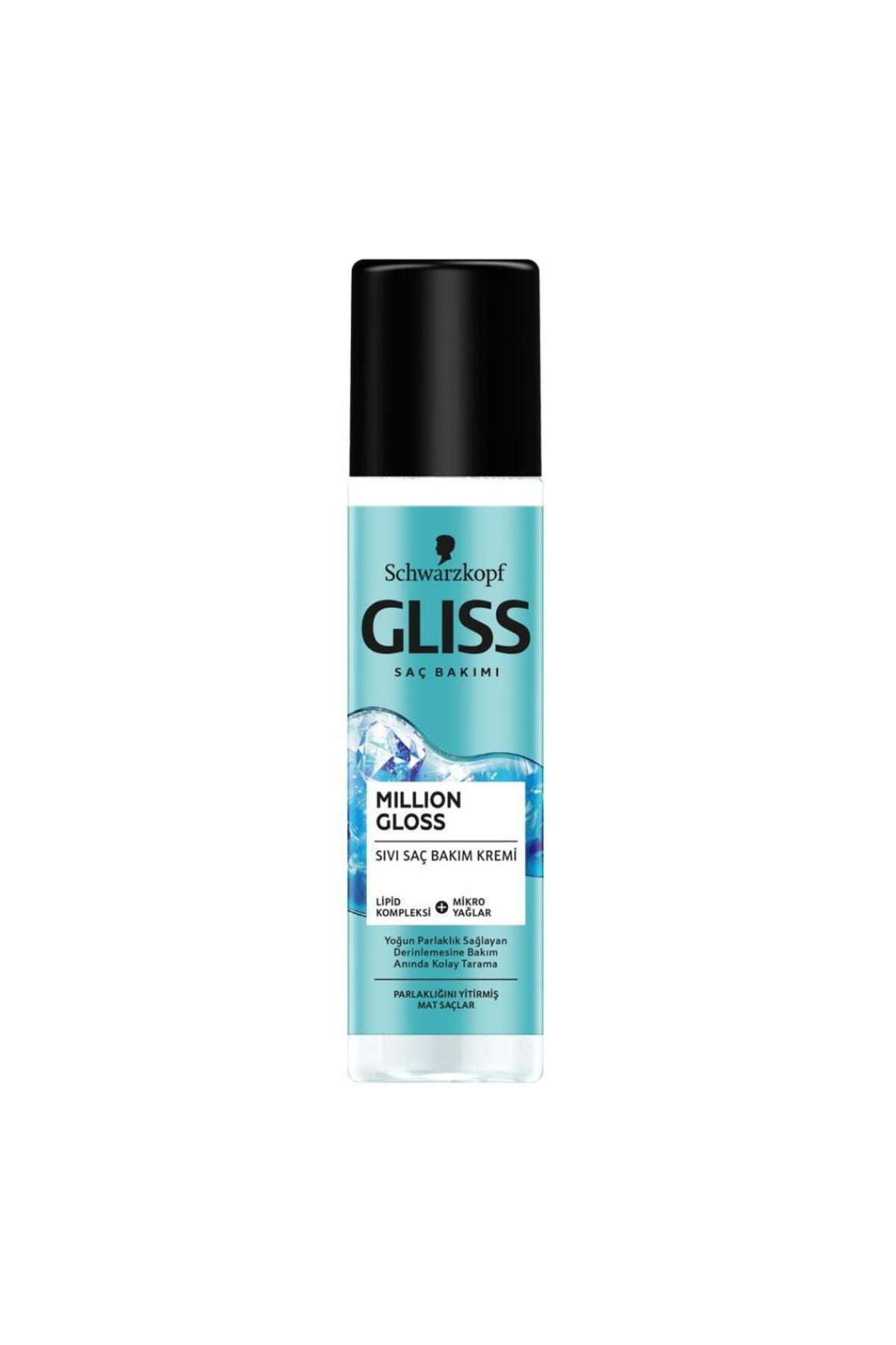 Gliss مایلیون درخشش کرم موی مایع 200 میلی لیتر