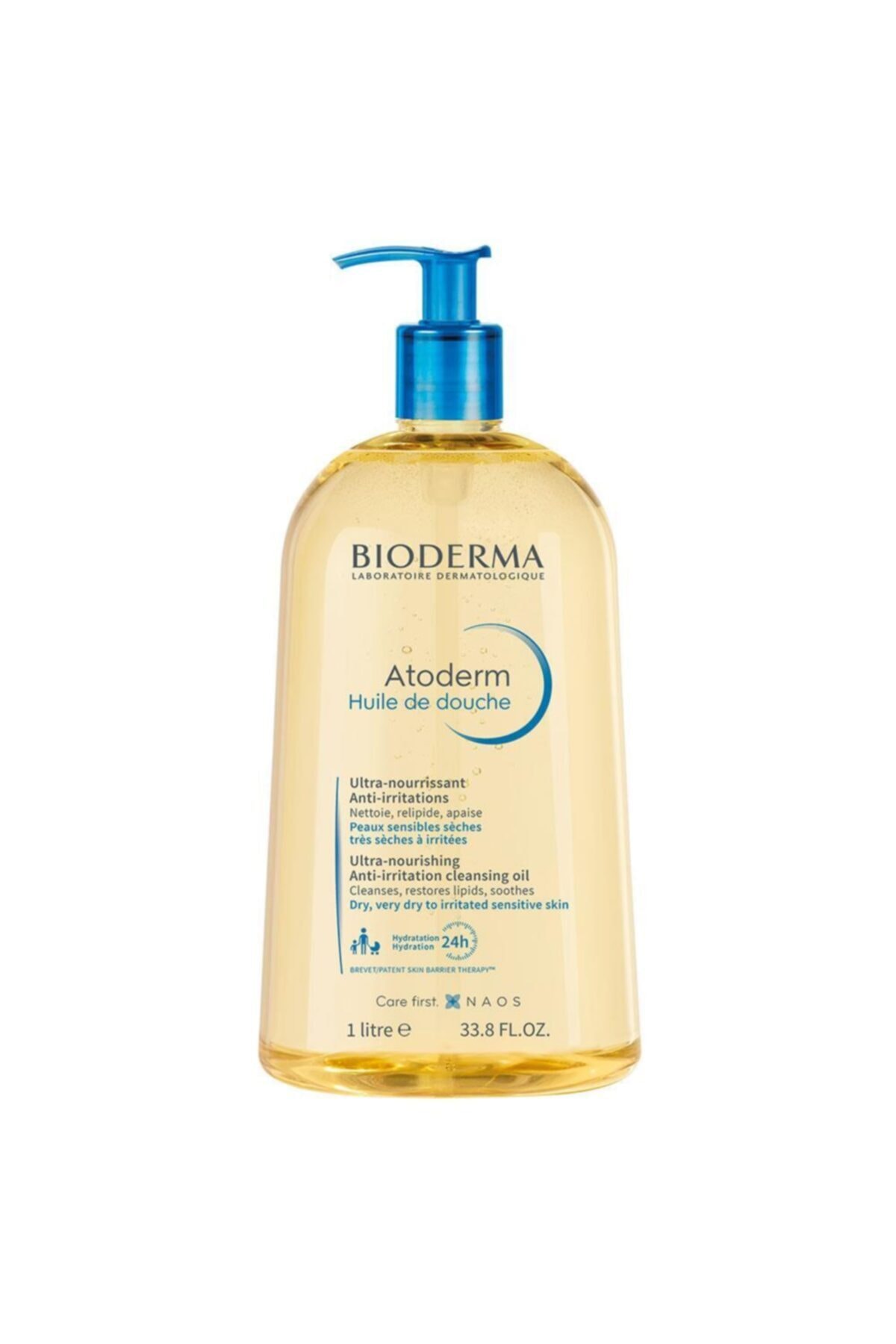 Bioderma روغن حمام ۲۴ ساعته آتودرم 1 لیتر