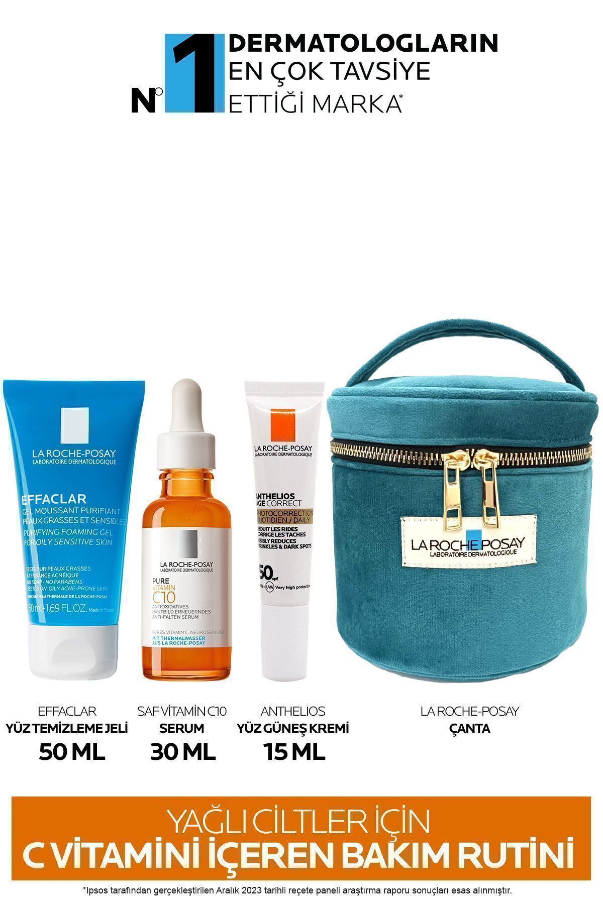 La Roche Posay مجموعه مراقبتی حاوی ویتامین C