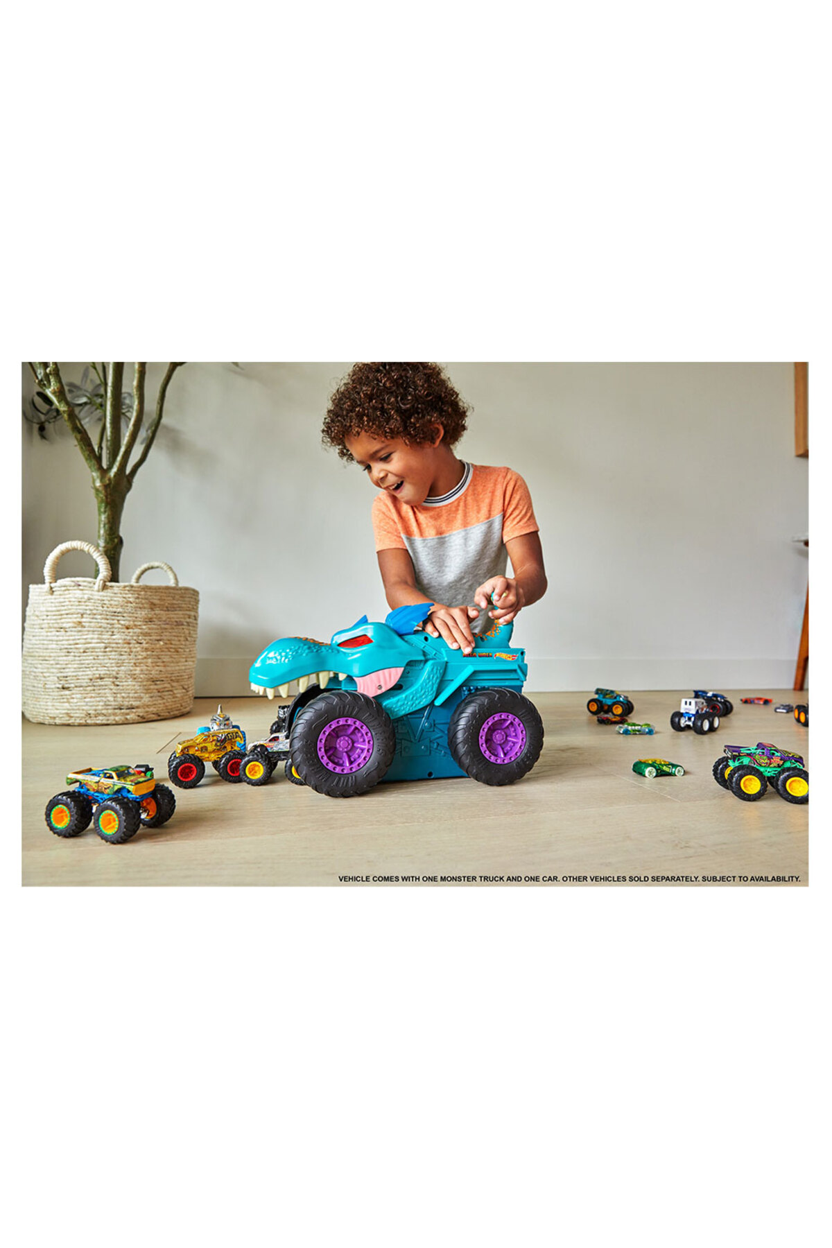 ماشین اسباب بازی MONSTER TRUCKS CAR MEGA WREX GYL13 هات ویلز اورجینال HOT WHEELS