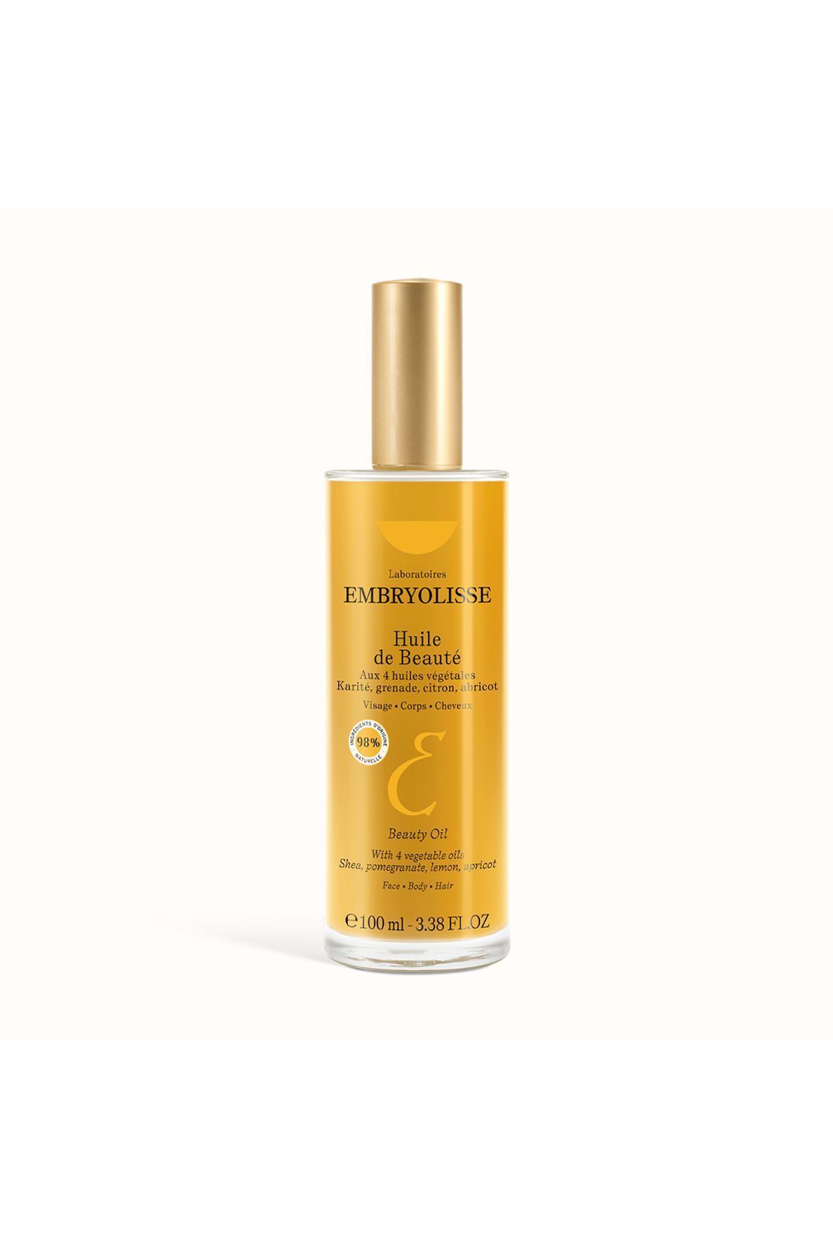 روغن مراقبتی بیوتی اویل زیبایی مو صورت بدن 100 میل Embryolisse