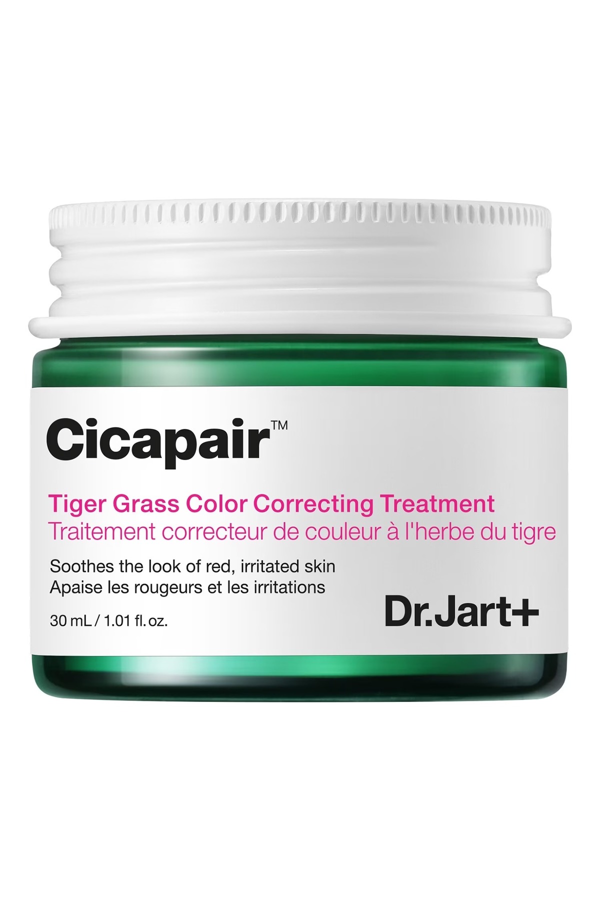کرم صورت CICAPAIR TIGER GRASS COLOR CORRECTING TREATMENT SKIN TONE EQUALIZING CARE 30 ML اورجینال Dr.Jart+
