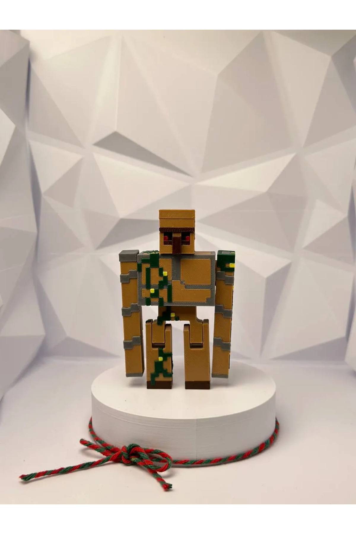 اسباب بازی های فیگور شخصیت گولم آهنی سه بعدی MINECRAFT Lumina3D