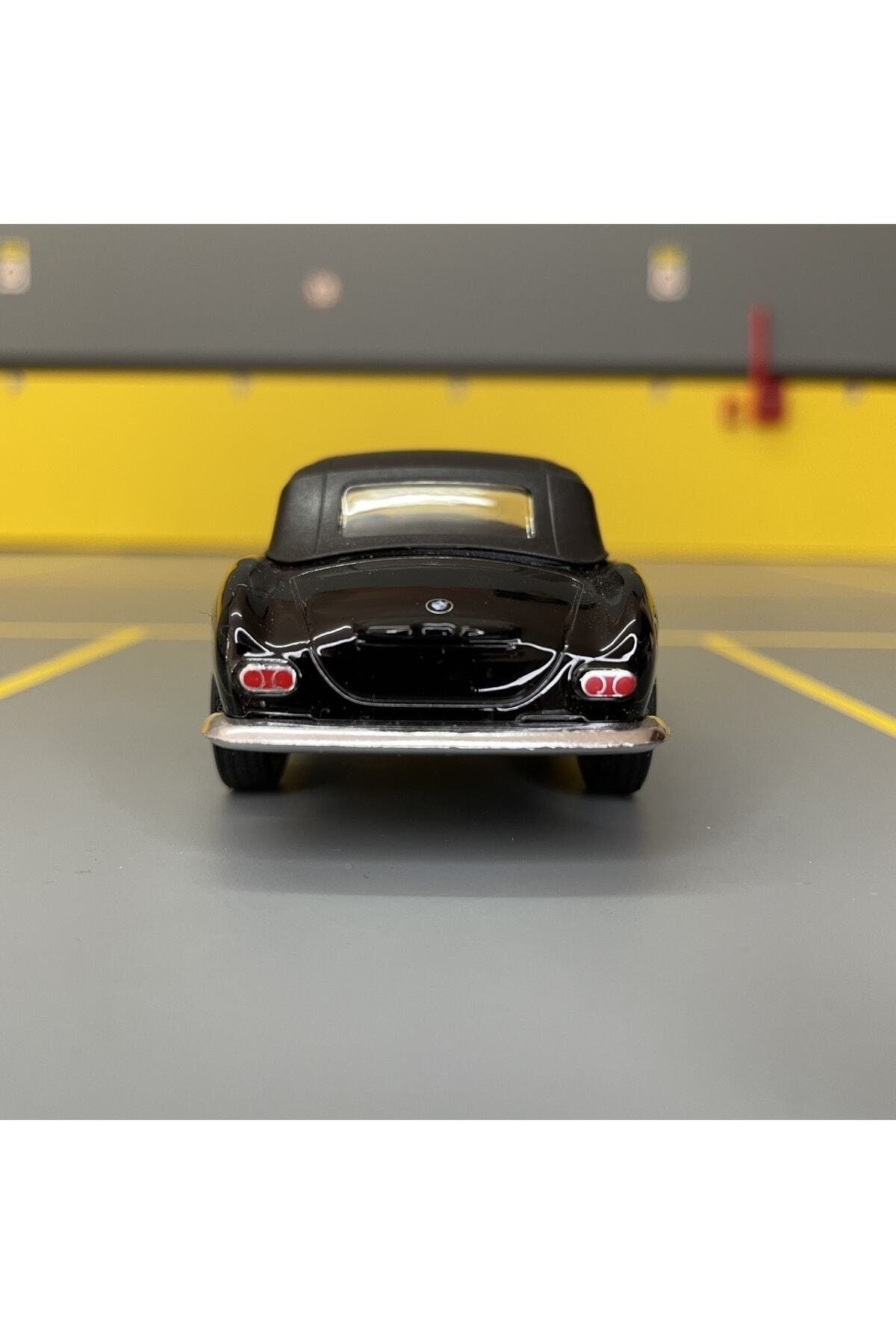 مدل خودرو BMW 507 1956 1 36 SCALE C&amp;C MODEL GARAGE PULL DROP DIECAST METAL TOY CAR اورجینال WELLY