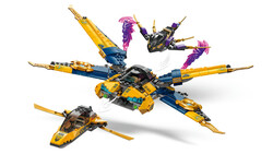 مجموعه ساختنی جت سوپر طوفان راس و آرین نینجاگو لگو LEGO مدل 71833، ۵۱۰ قطعه