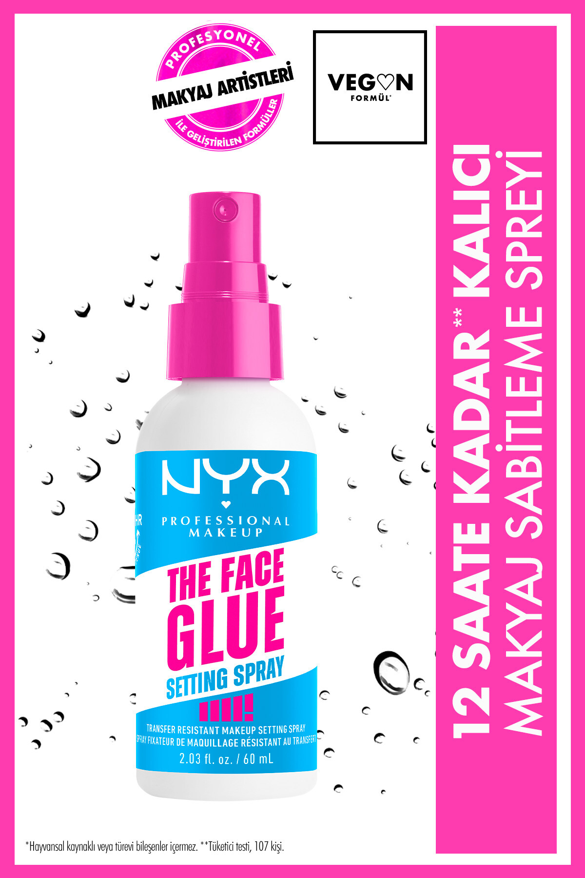 فیکس کننده آرایش تنظیم چسب صورت اسپری اورجینال NYX Professional Makeup