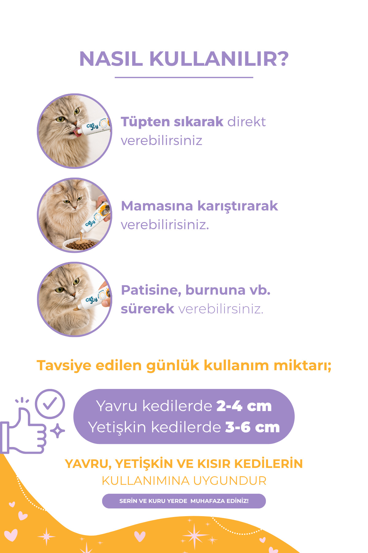 خمیر مالت ویتامینه گربه کت‌جوی CATJOY، ۱۰۰ گرم، برای گربه‌های عقیم‌شده