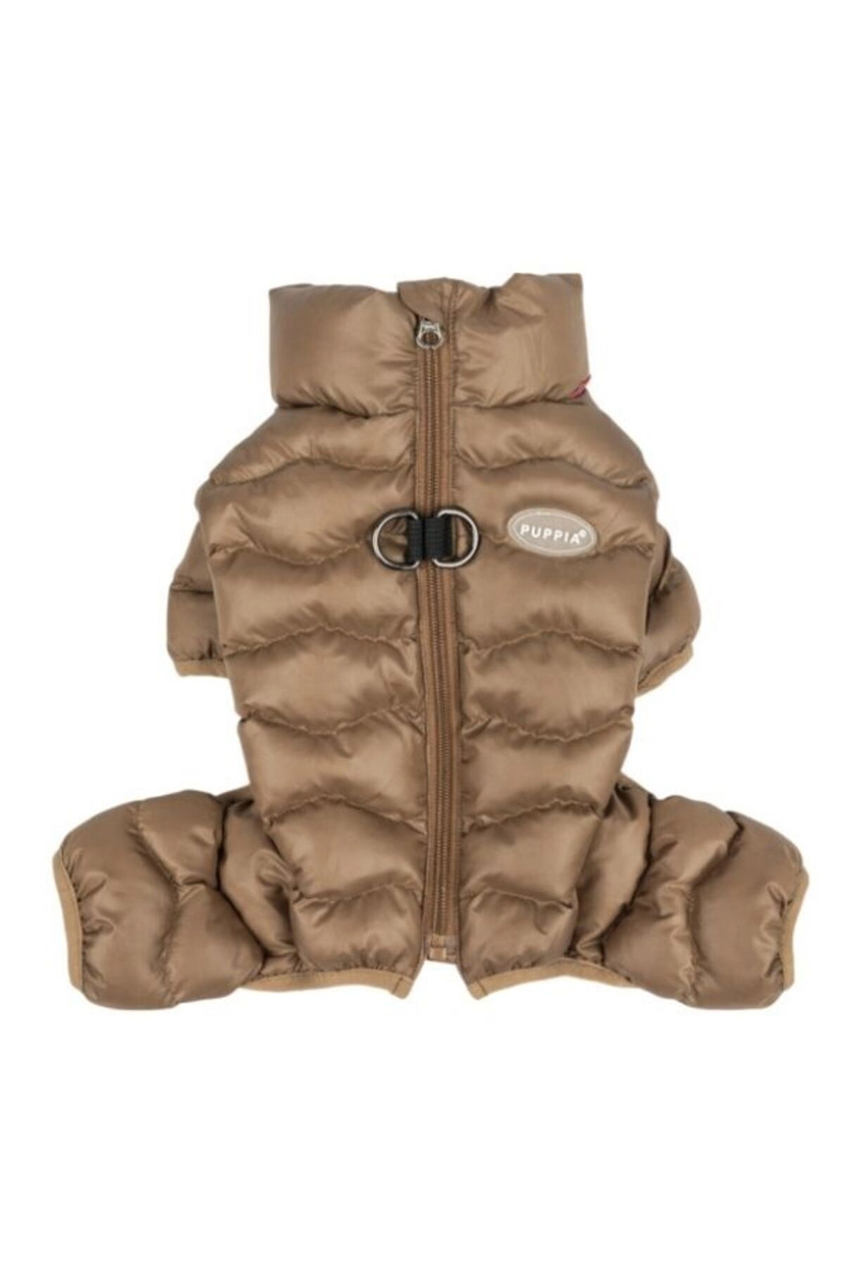 کاپشن سگ پوپیا Puppia مدل Wavy Puffer Suit (PAZD-UP2263)، قهوه‌ای