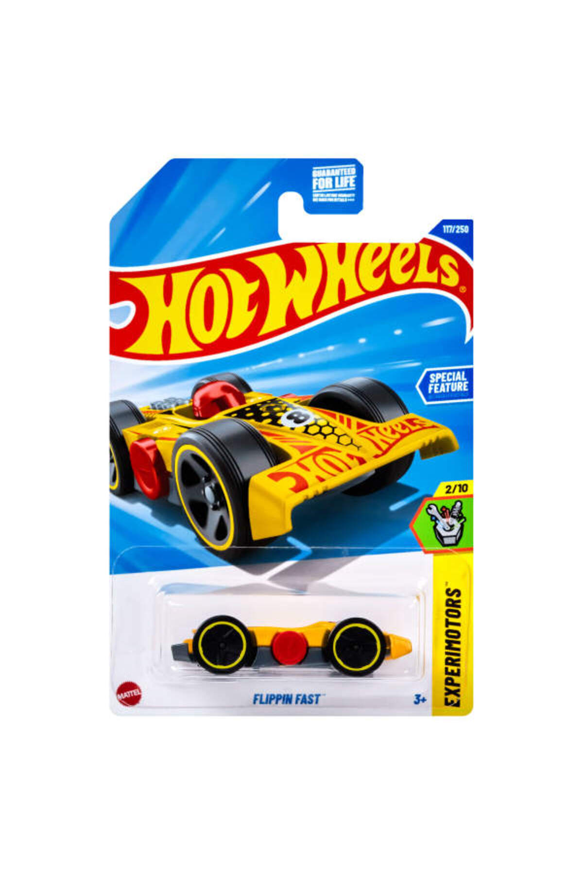 ماشین اسباب بازی کارت های تکی FLIPPIN FAST HYX88 SHORT CARD 1 64 از ترکیه HOT WHEELS