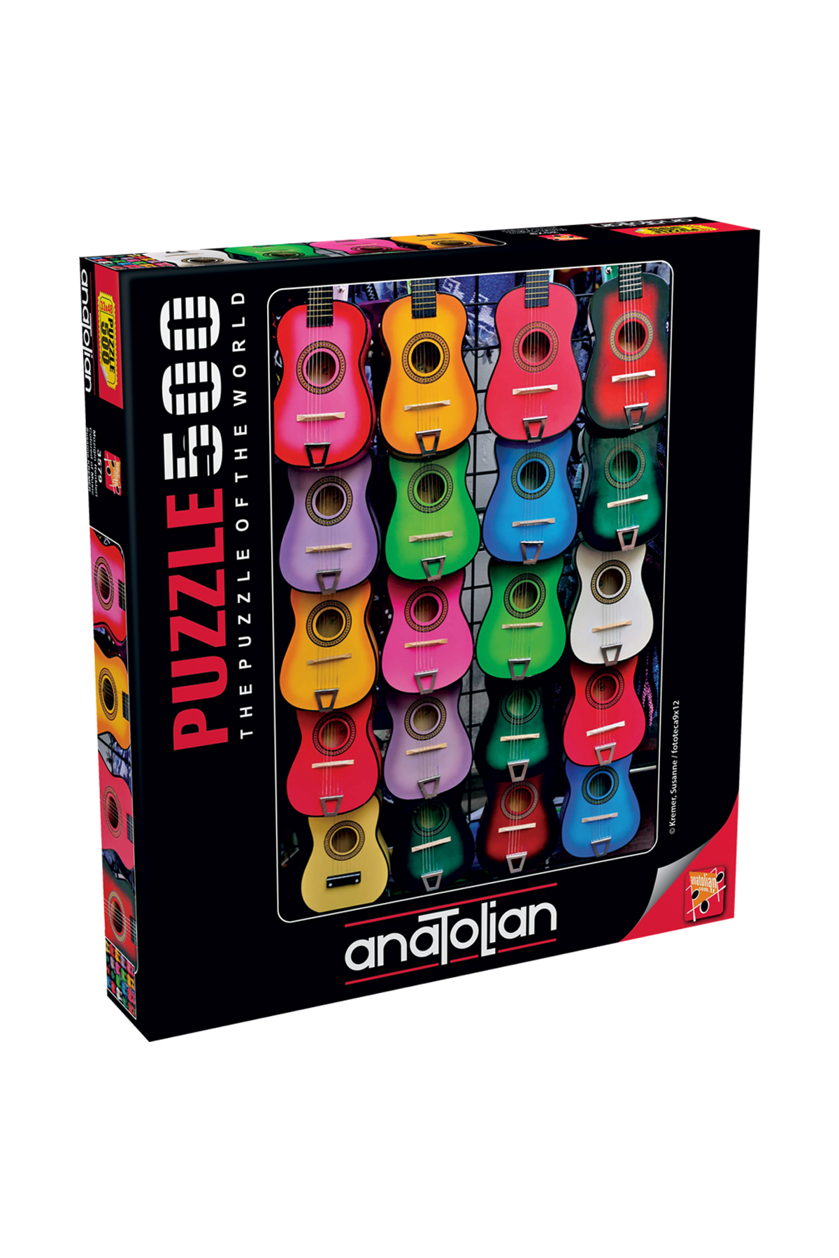 پازل 500 قطعه رنگ موسیقی به 3579 اورجینال Anatolian Puzzle