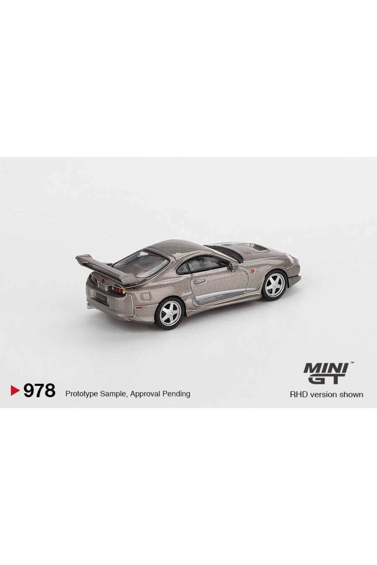 مدل خودرو تویوتا سوپرا VEILSIDE COMBAT V II GREY 978 اورجینال mini gt