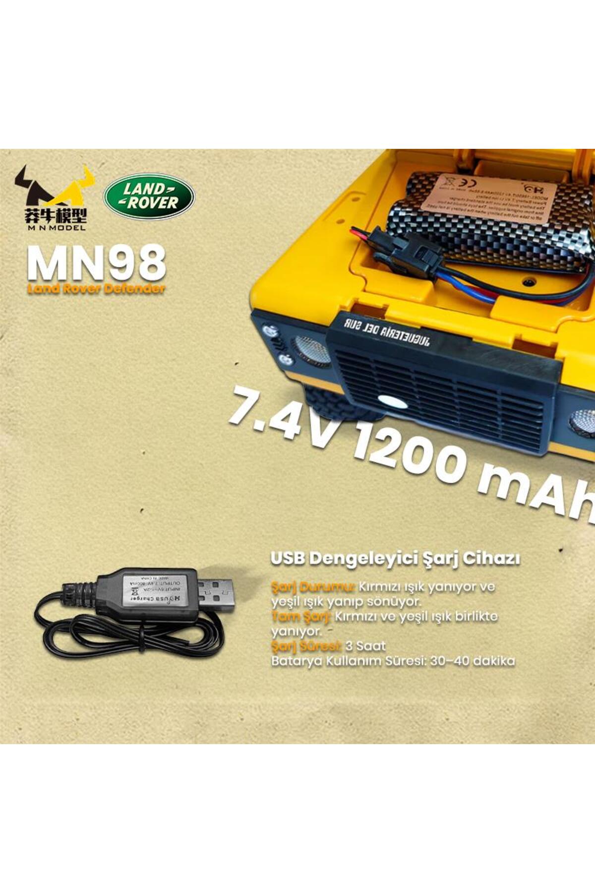 MN98 V2 1 12 LAND ROVER DEFENDER D90 4WD RC مدل CRAWLER کنترل از راه دور آفرود ماشین T ترکیه MN Model