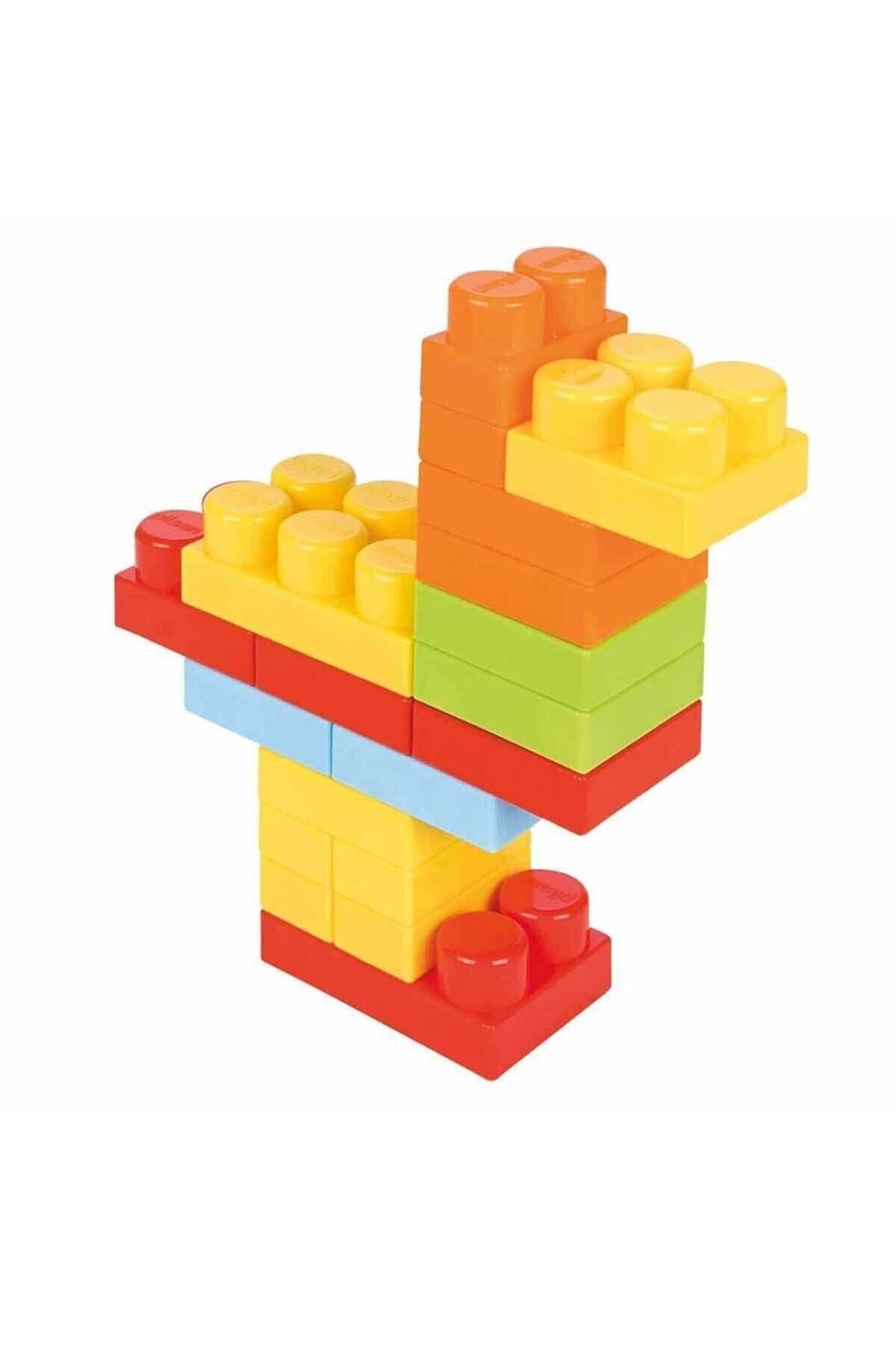 لگو و اسباب بازی های ساخت محور آموزشی سرگرم کننده PILSAN 03 575 MASTER BLOCKY TROLLEY 56 PIECES از ترکیه PİLSAN