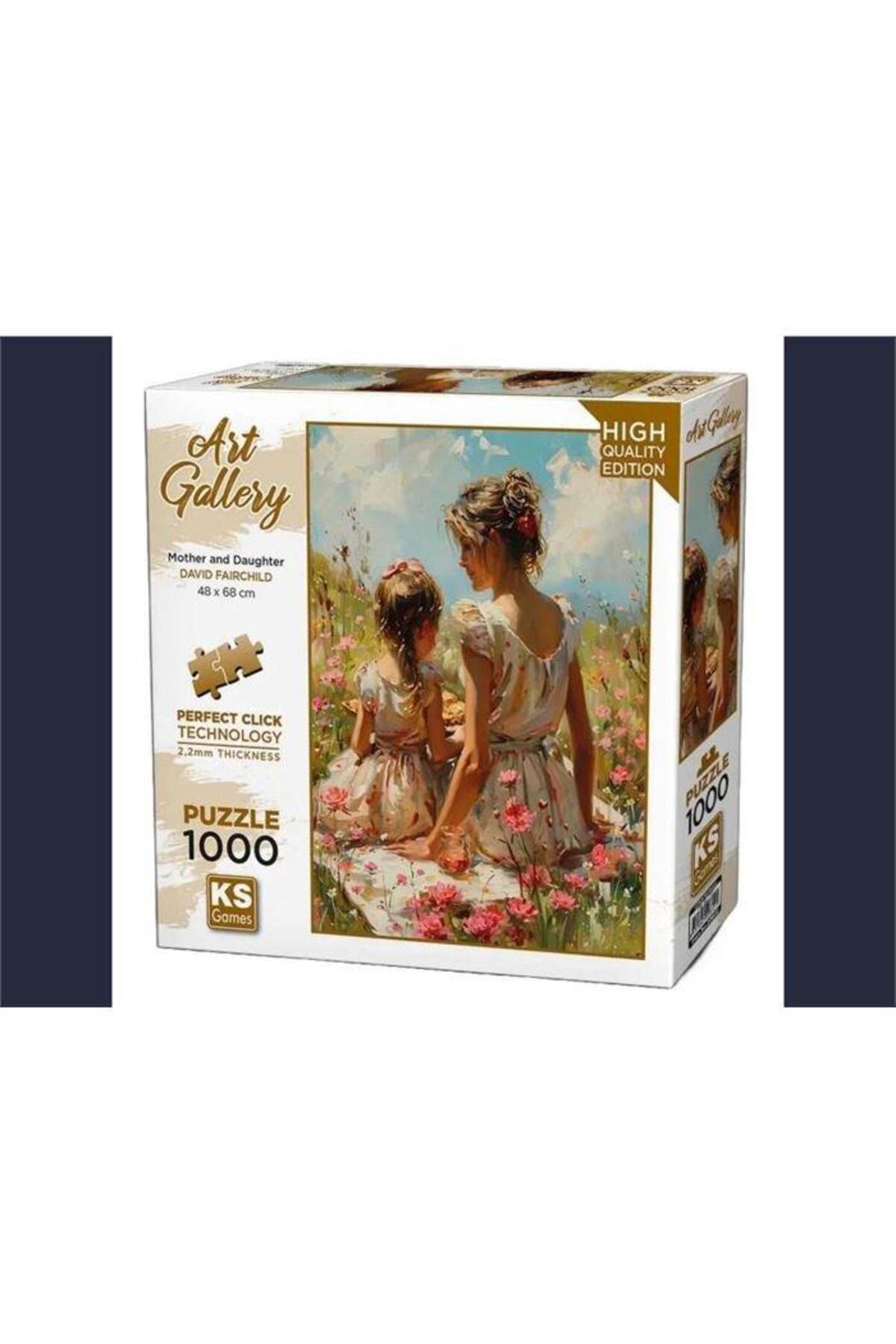 پازل مادر و دختر 1000 قطعه اورجینال Ks Games