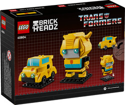 مجموعه ساختنی لگو LEGO بریک‌هدز BrickHeadz بامبل‌بی ربات و خودرو، مدل 40804، ۲۵۳ قطعه