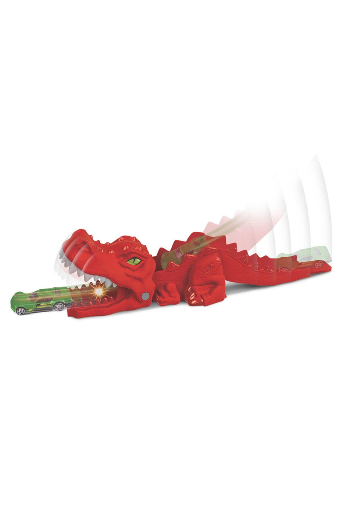 اسباب بازی های فیگور حیوانی مجموعه پرتاب دایناسور هات ویلز اورجینال HOT WHEELS