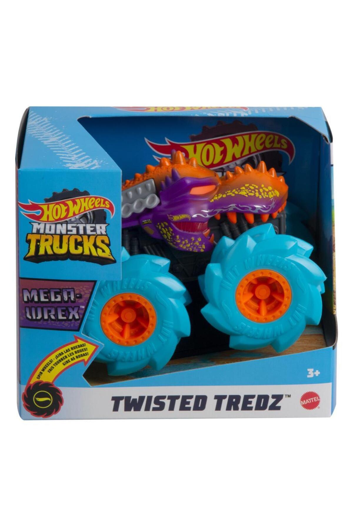 ماشین اسباب بازی کامیون های هیولا 1:43 چک قطره GVK37 GVK39 هات ویلز اورجینال HOT WHEELS