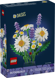 مجموعه ساختنی دسته‌گل گل‌های مینا لگو LEGO، سری بوتانیکالز Botanicals، مدل 11508، ۱۳۳ قطعه، حداقل سن ۹ سال