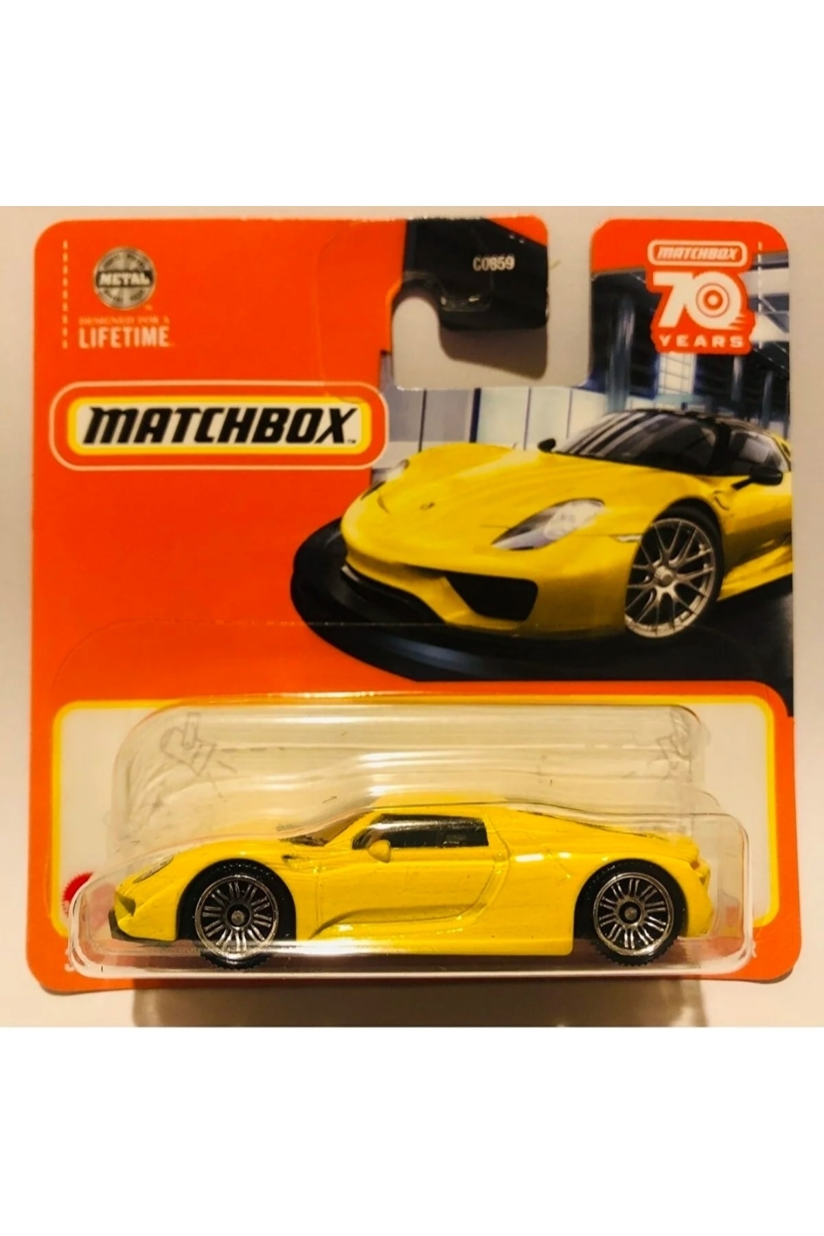 ماشین اسباب بازی سری LIFETIME PORSCHE 918 SPYDER 1:64 مقیاس 77 100 Matchbox