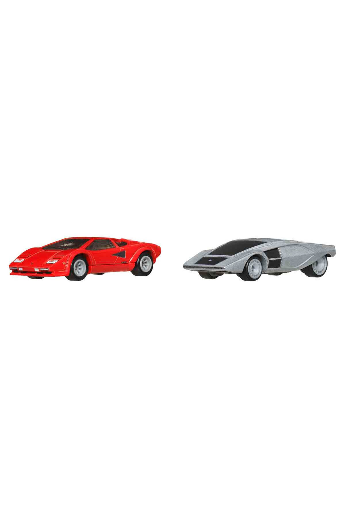 ماشین اسباب بازی 1:64 چرخ های داغ کشت اتومبیل PREMIUM 2 PACK HBL96 LAMBORGHINI COUNTACH LP5000 QV و LANCIA STRA هات ویلز اورجینال HOT WHEELS