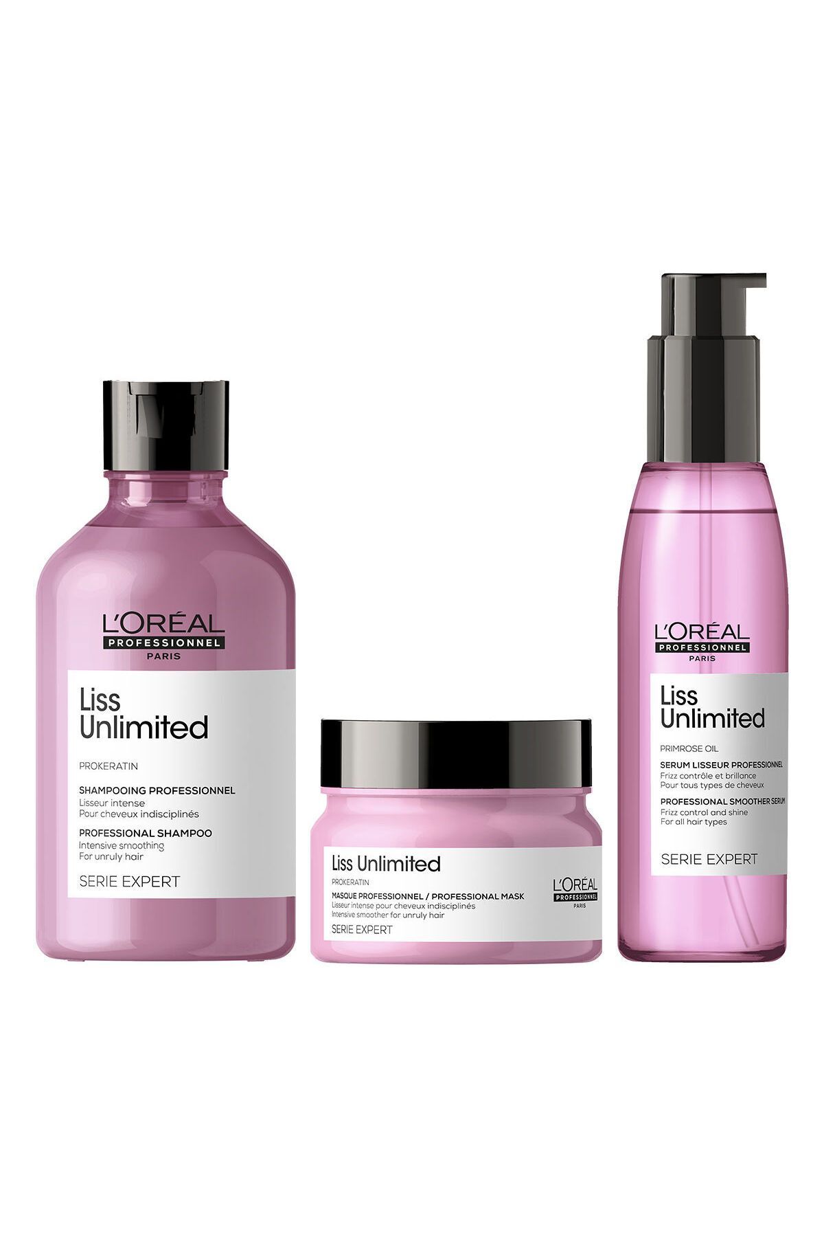 شامپو مردانه و زنانه LOREAL SERIE EXPERT LISS نامحدود تعمیر نگهداری لوکس G L'oreal Professionnel