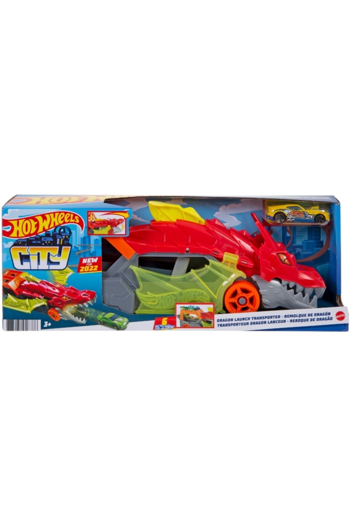 ماشین اسباب بازی GTK42 HOT WHEELS LECORING و CERRIOR DAIGHT هات ویلز اورجینال HOT WHEELS