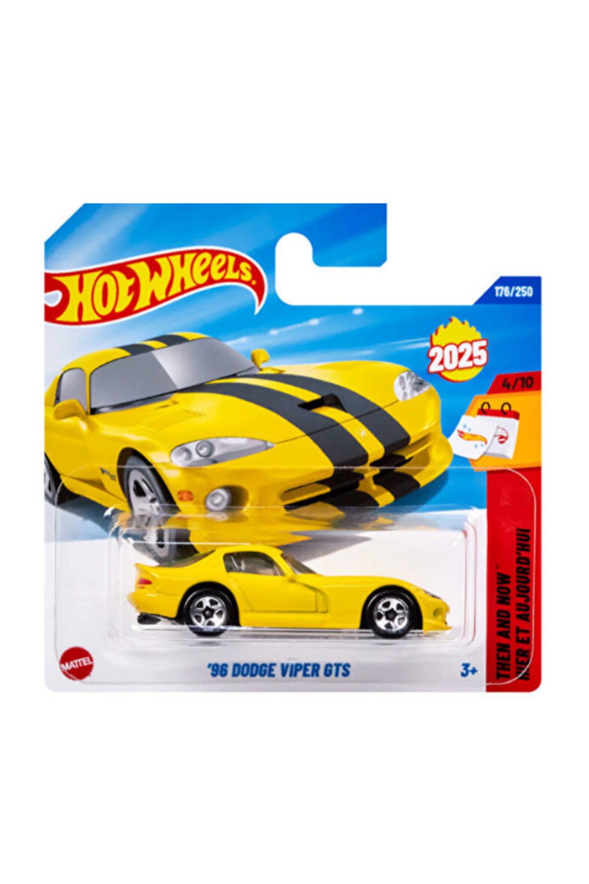 ماشین اسباب بازی 96 DODGE VIPER GTS JBB95 از ترکیه HOT WHEELS