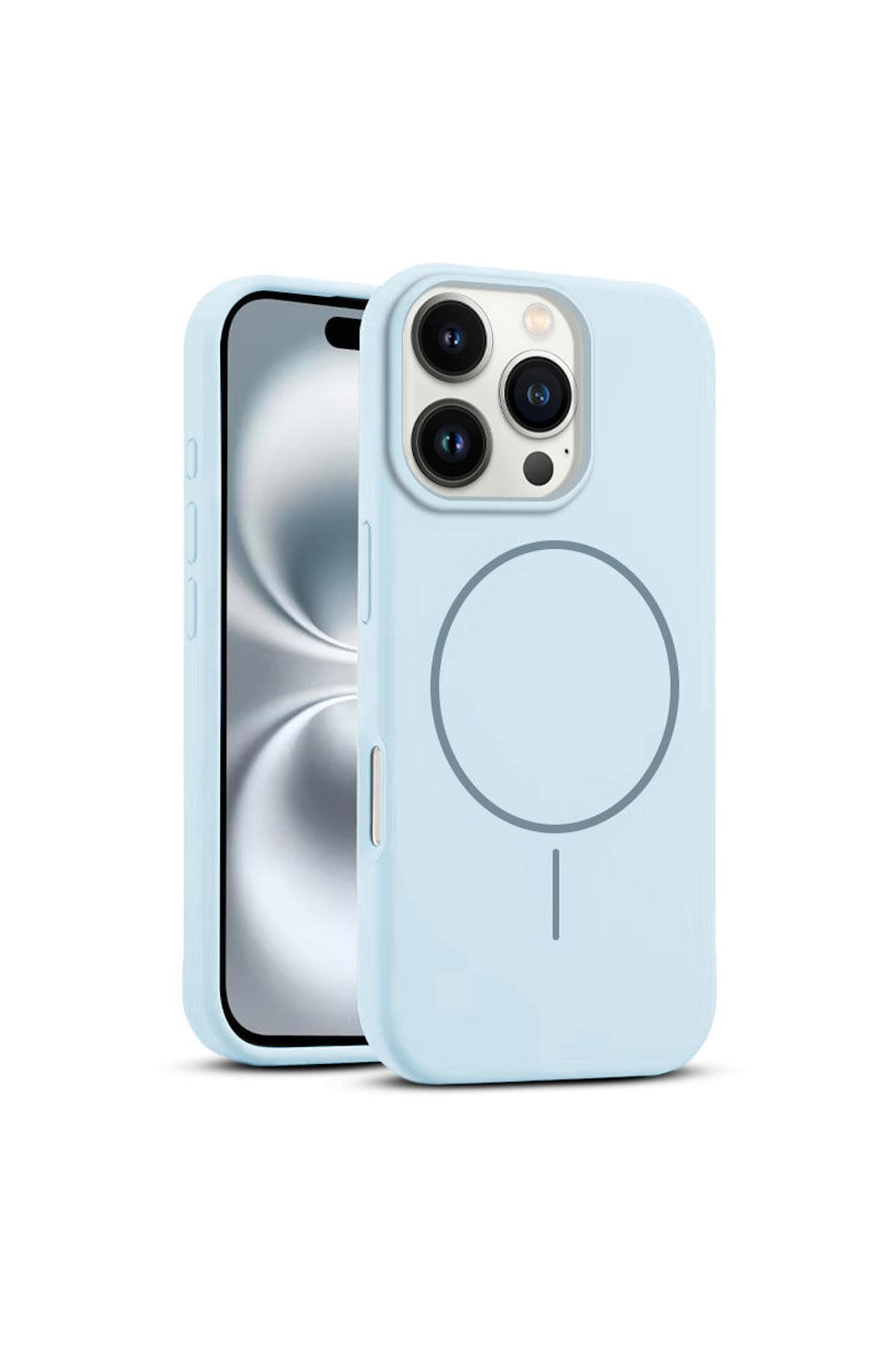 کاور و قاب APPLE IPHONE 16 PRO MAX CASE COMPATIBLE ZEBANA LIQUID SOFT سیلیکونی پشتیبانی از شارژ بی سیم اورجینال Zebana