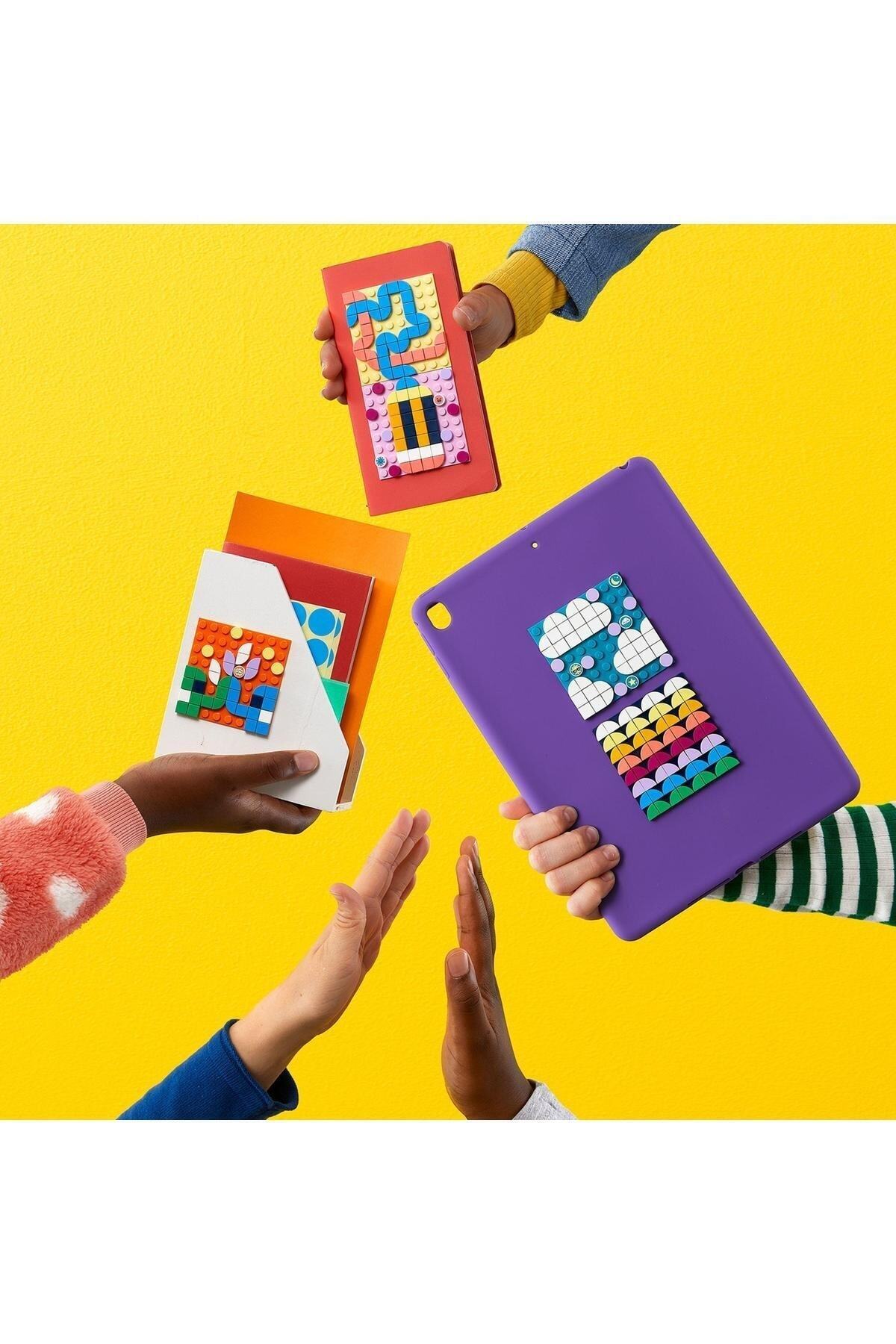 لگو ® DOTS PARTABLE SQUARE PARTS MEGA PACKAGE 41957 مجموعه بوم 486 قطعه اورجینال LEGO
